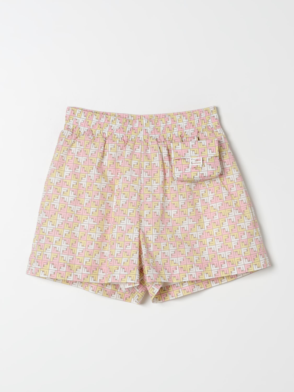 FENDI SHORT: Short kids Fendi Kids, Pink - Img 1