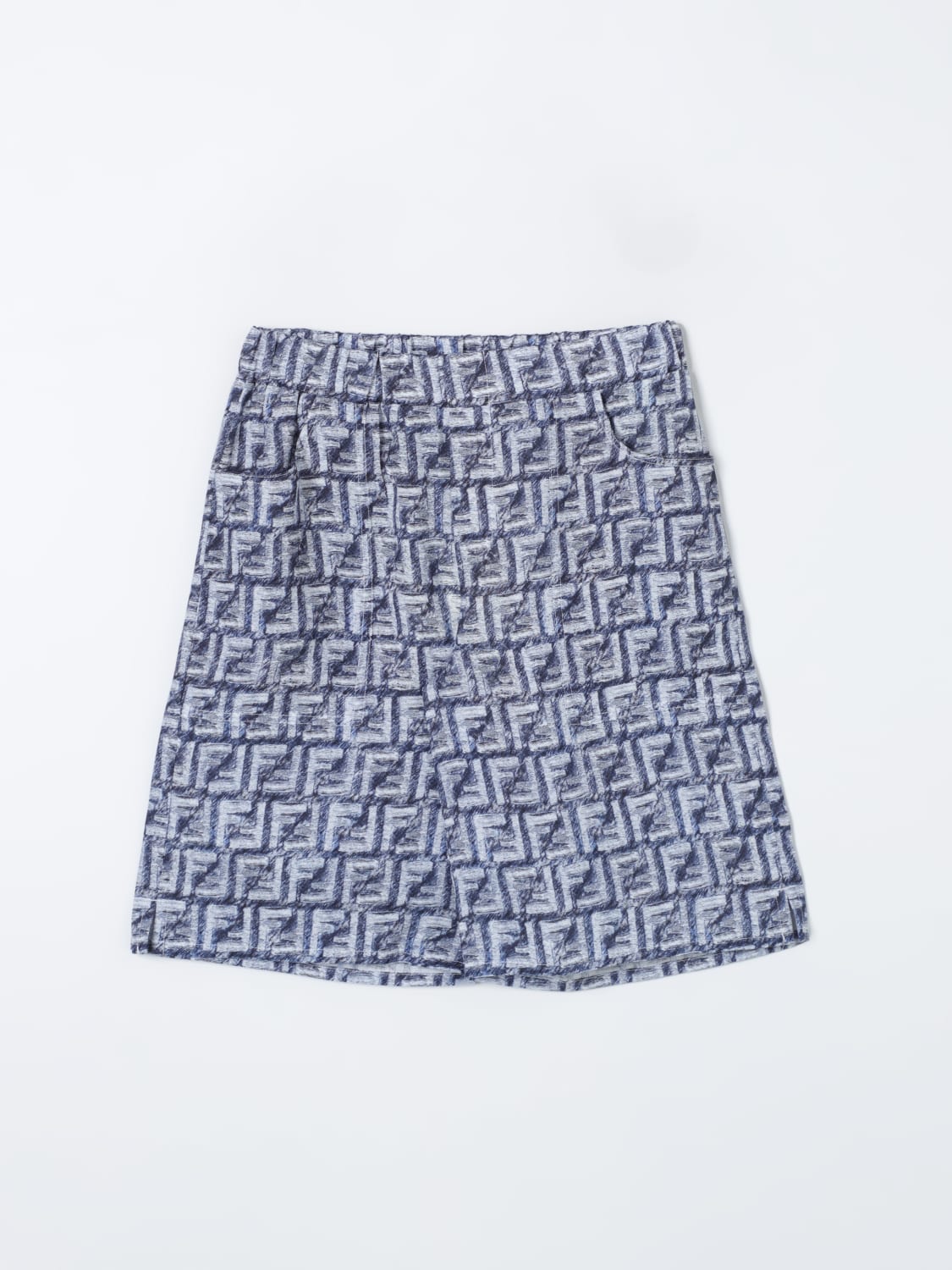 FENDI SHORTS: Shorts kids Fendi Kids, Violet - Img 1