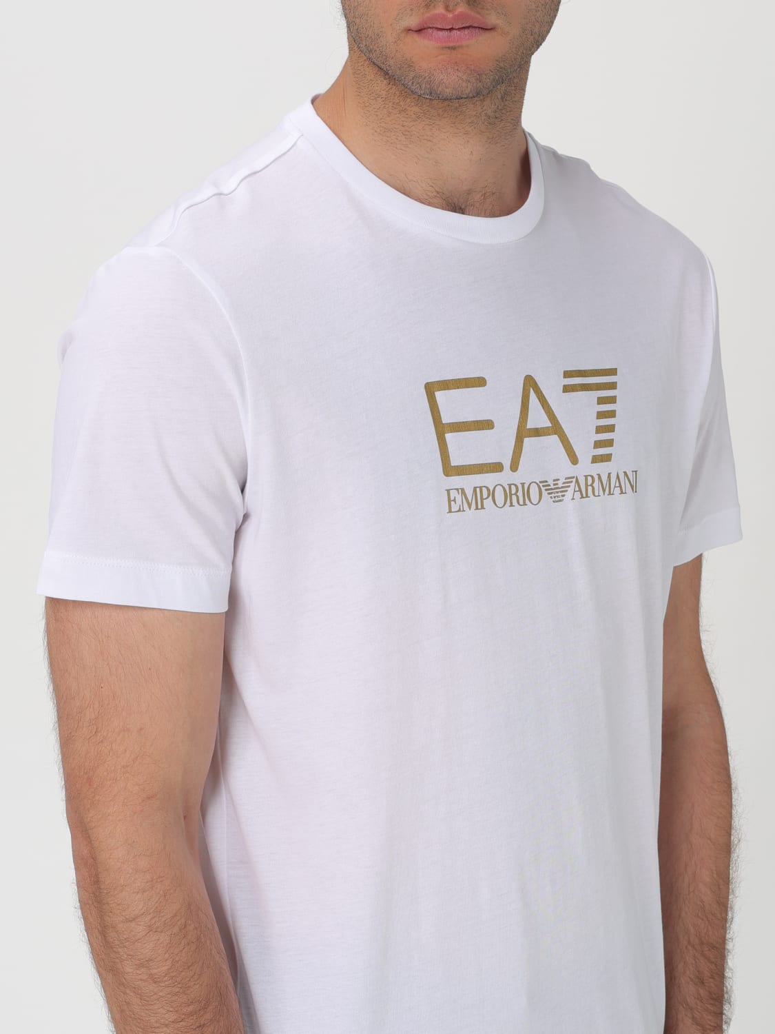 EA7 T-SHIRT: T-shirt men Ea7, White - Img 3