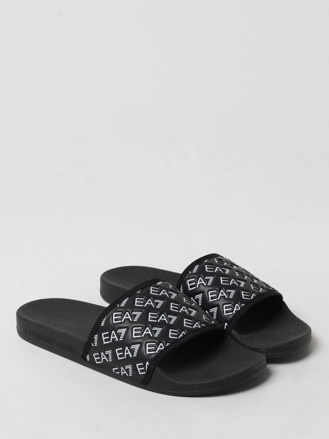 EA7 SANDALS: Shoes men Ea7, Black - Img 2