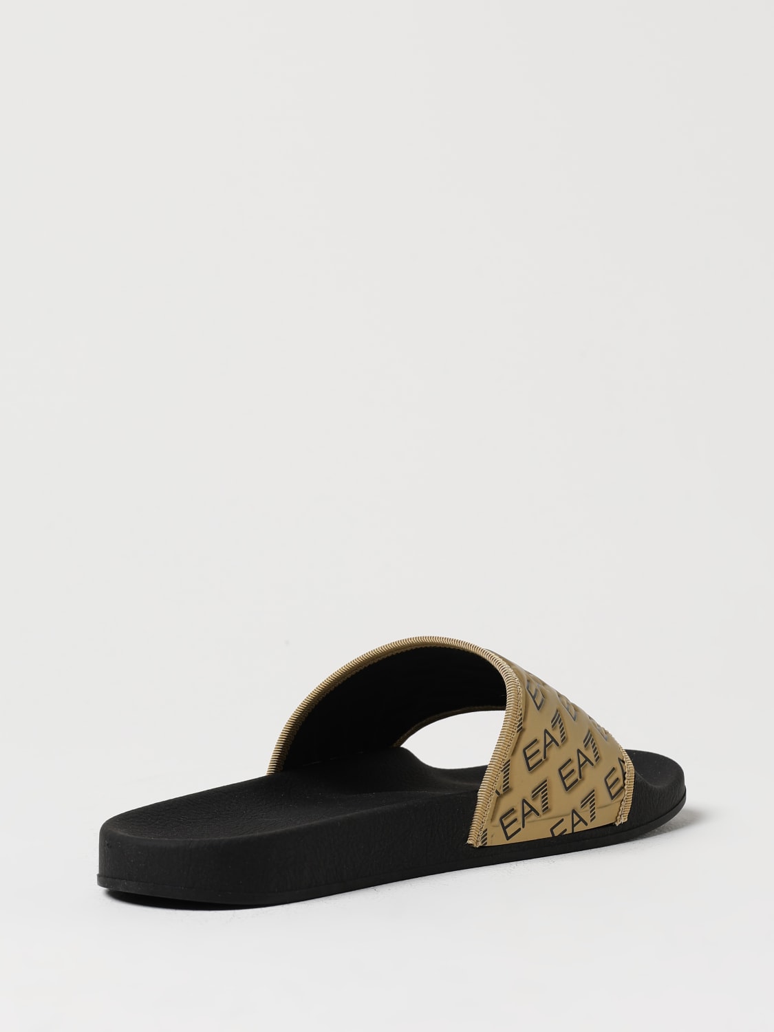 EA7 SANDALS: Shoes men Ea7, Gold - Img 3