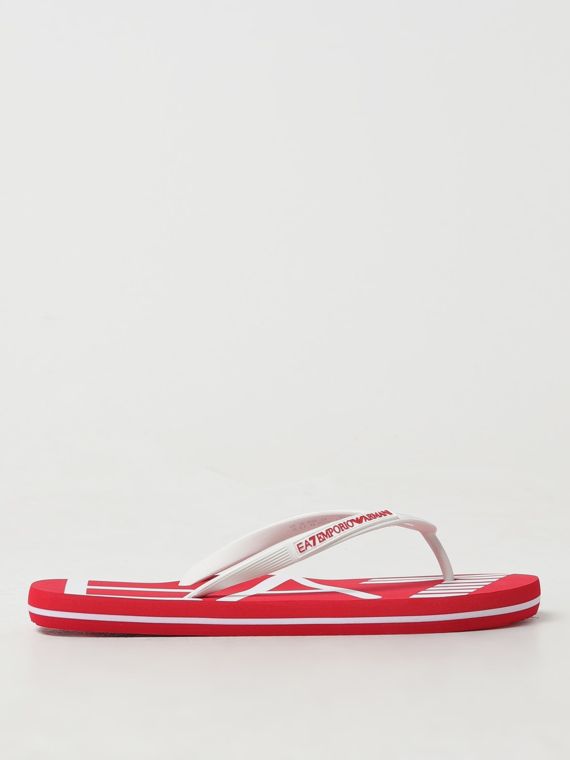 EA7 SANDALS: Shoes men Ea7, Red - Img 1