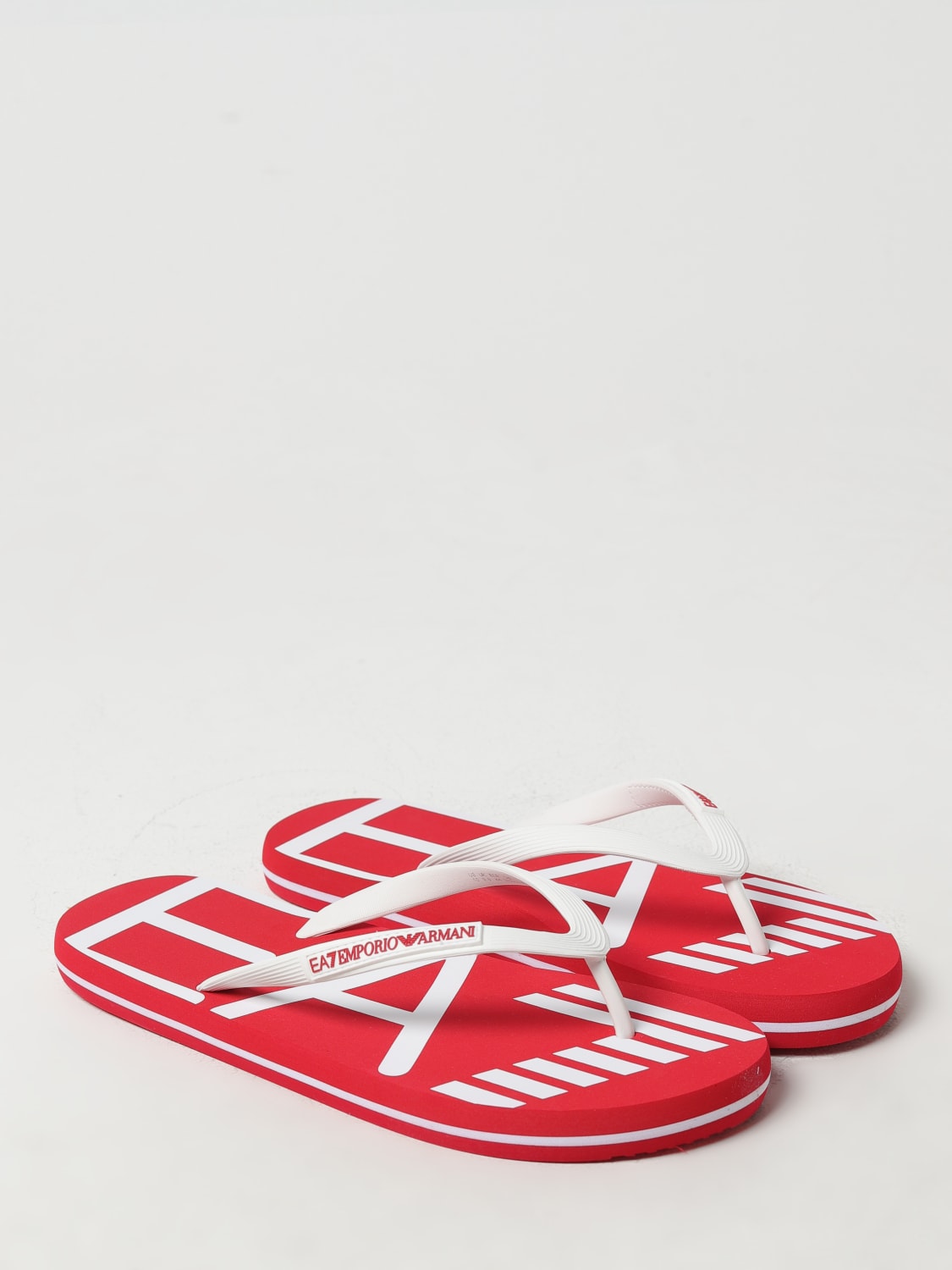 EA7 SANDALS: Shoes men Ea7, Red - Img 2