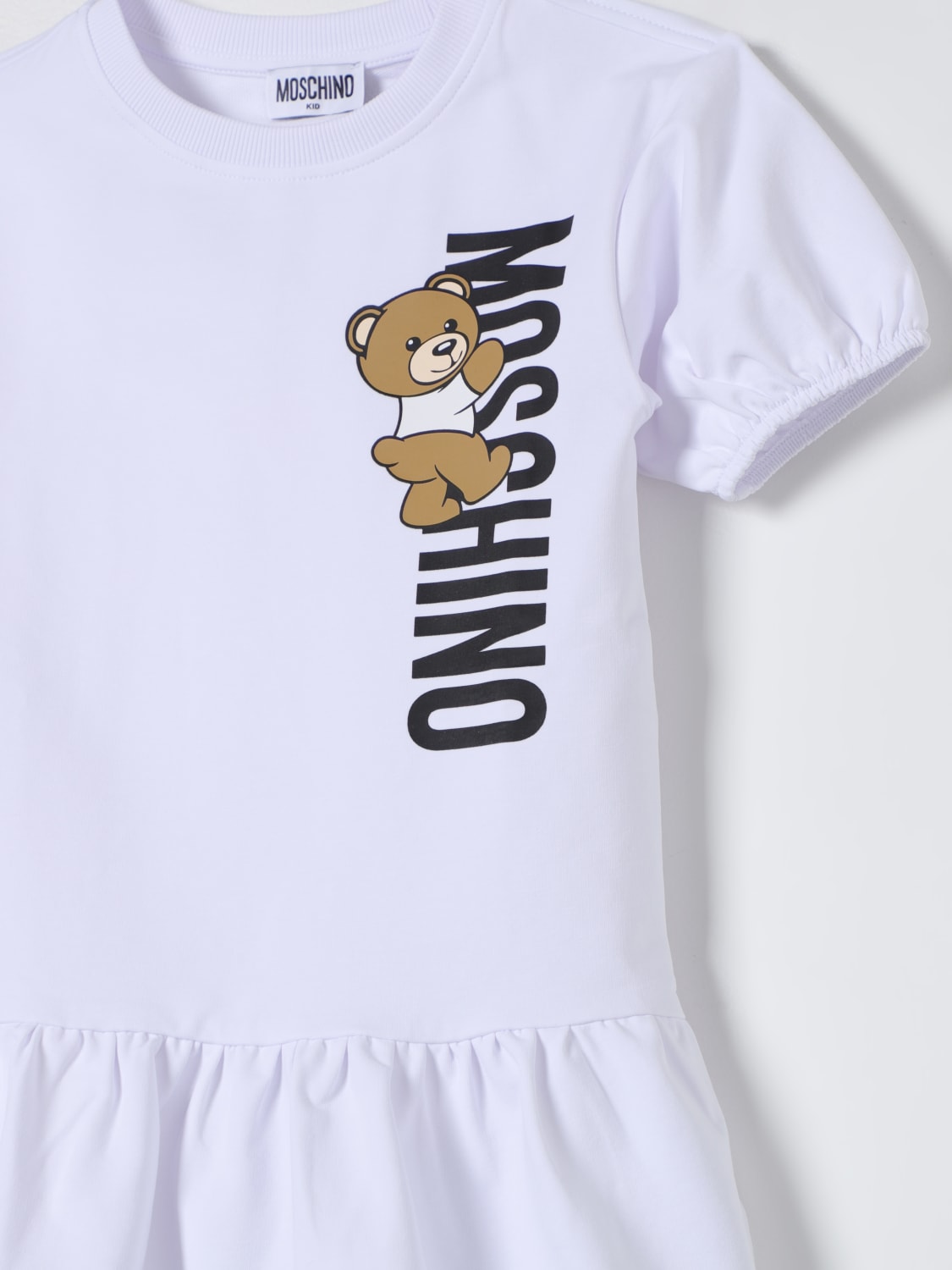 MOSCHINO 드레스: 드레스 남아 Moschino Kid, 화이트 - Img 3