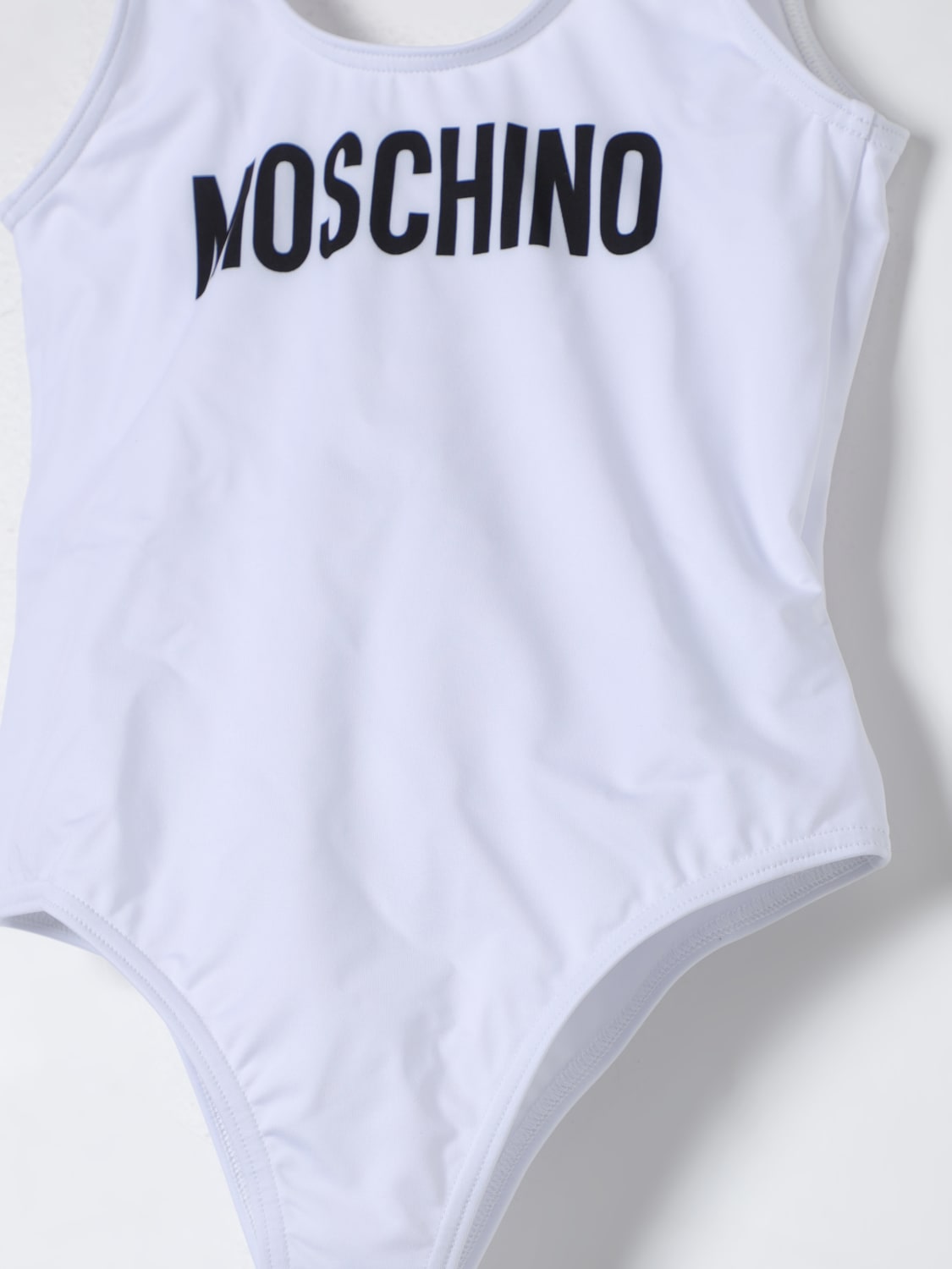 MOSCHINO SWIMSUIT: Swimsuit kids Moschino Kid, White - Img 3