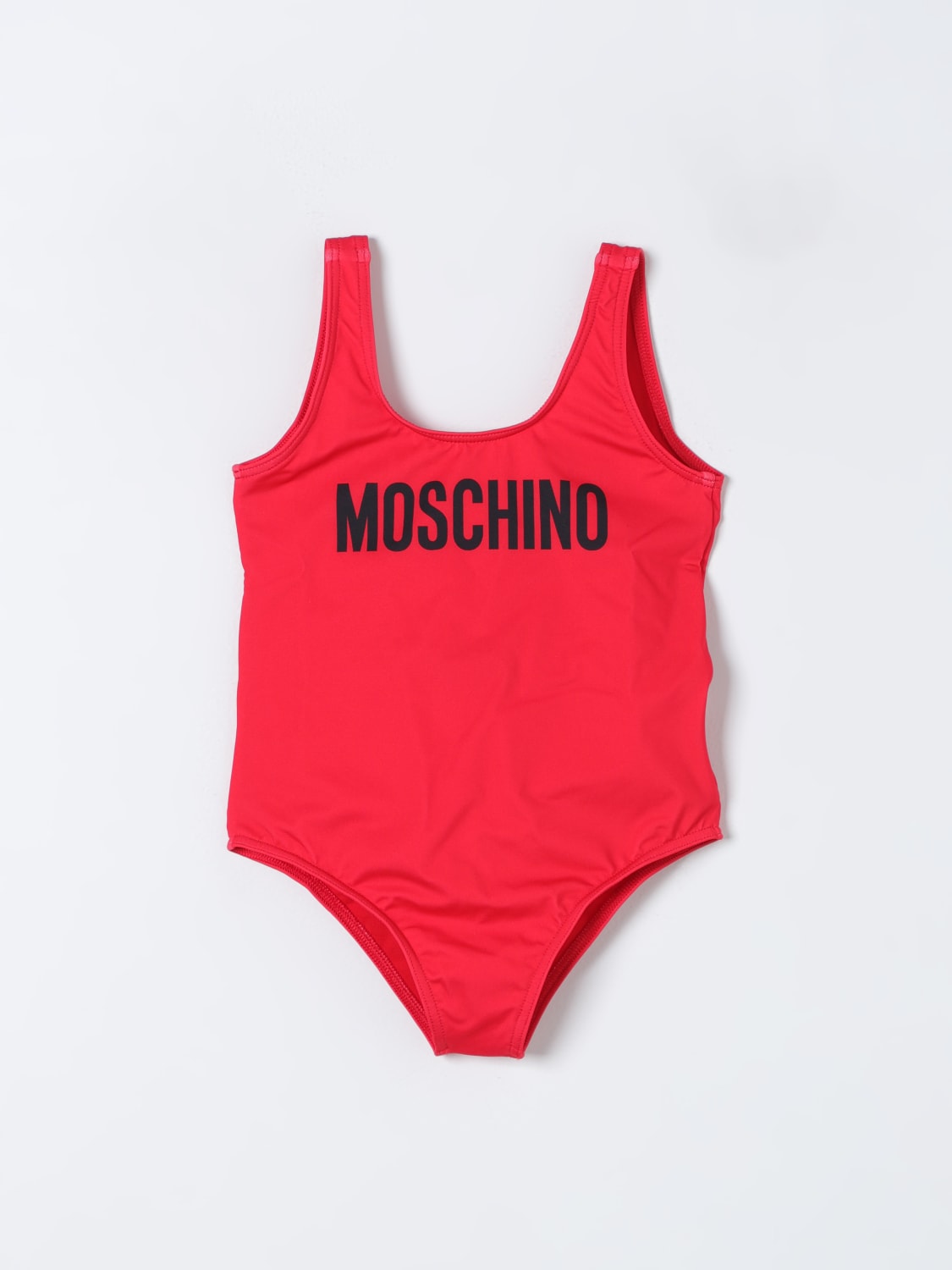 MOSCHINO КУПАЛЬНИК: Купальник Детское Moschino Kid, Красный - Img 1