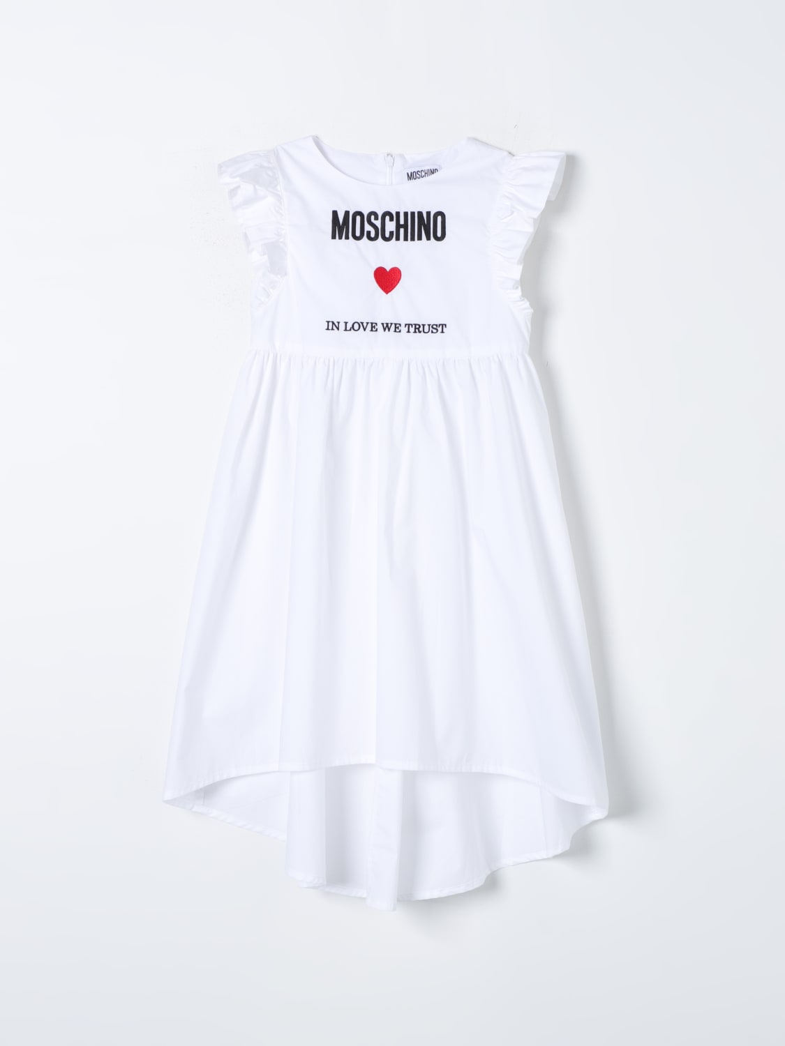 MOSCHINO 드레스: 드레스 남아 Moschino Kid, 화이트 - Img 1