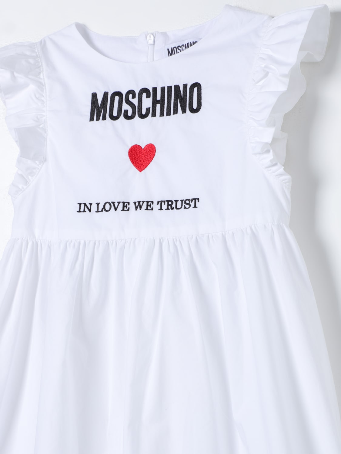 MOSCHINO 드레스: 드레스 남아 Moschino Kid, 화이트 - Img 3