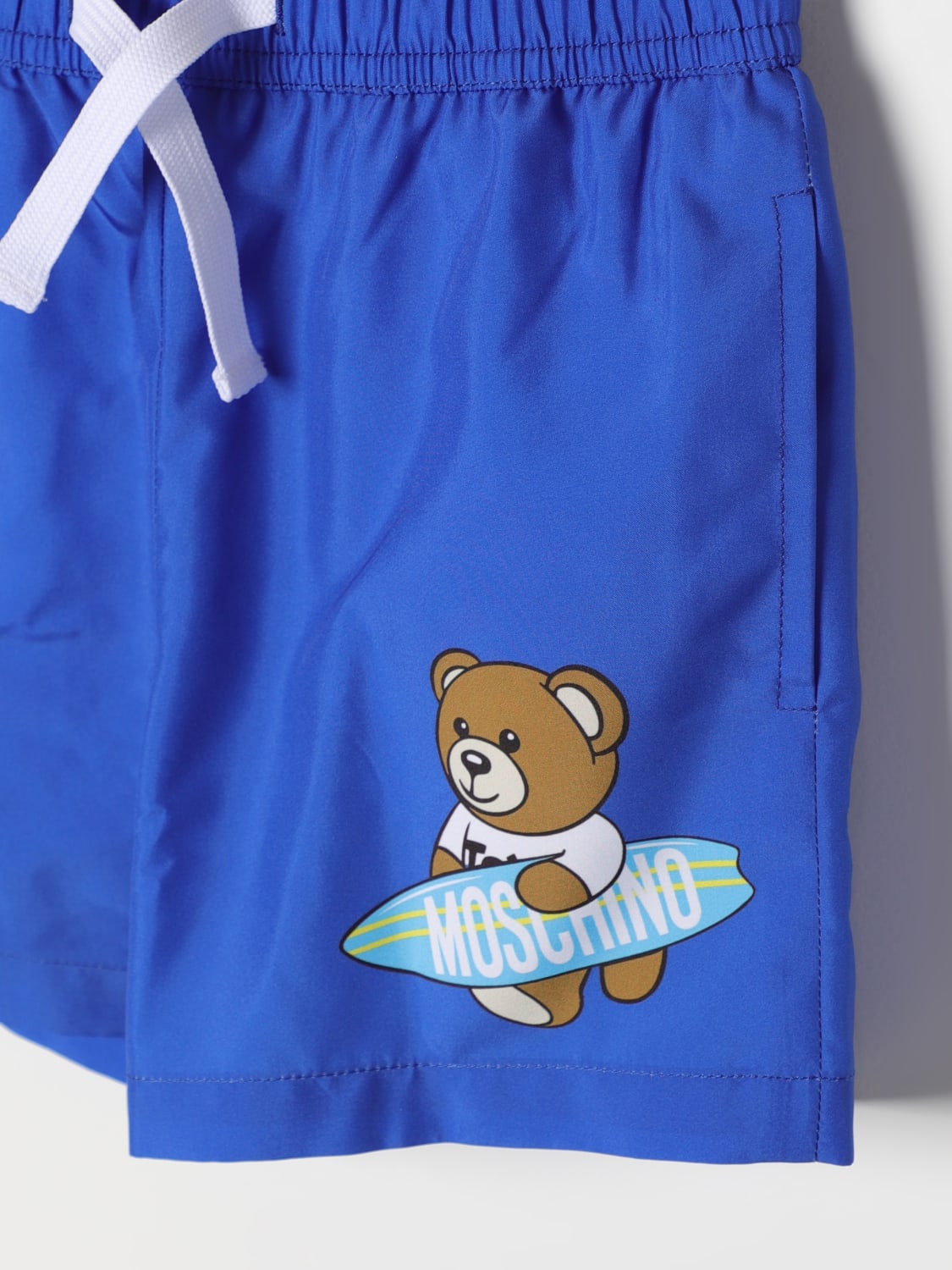 MOSCHINO BADEMODE: Bademode kinder Moschino Kid, Blau - Img 3