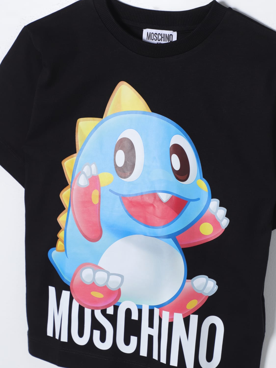 MOSCHINO T-SHIRT: T-shirt kids Moschino Kid, Black - Img 3