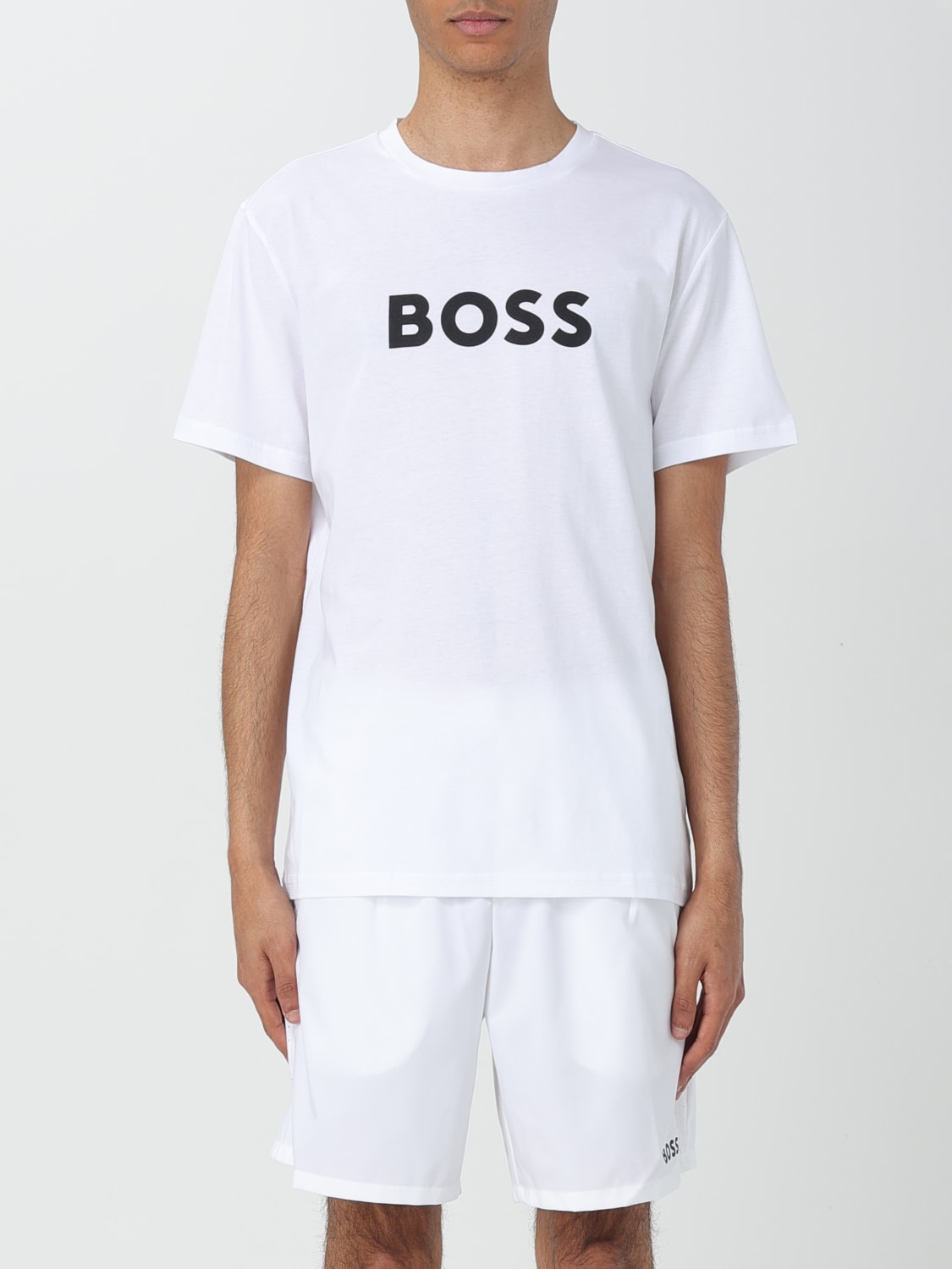 Giglio T-shirt Boss in cotone con logo