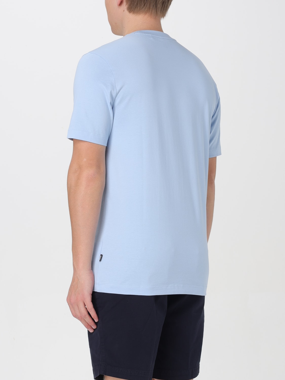 BOSS T-SHIRT: T-shirt men Boss, Sky Blue - Img 2