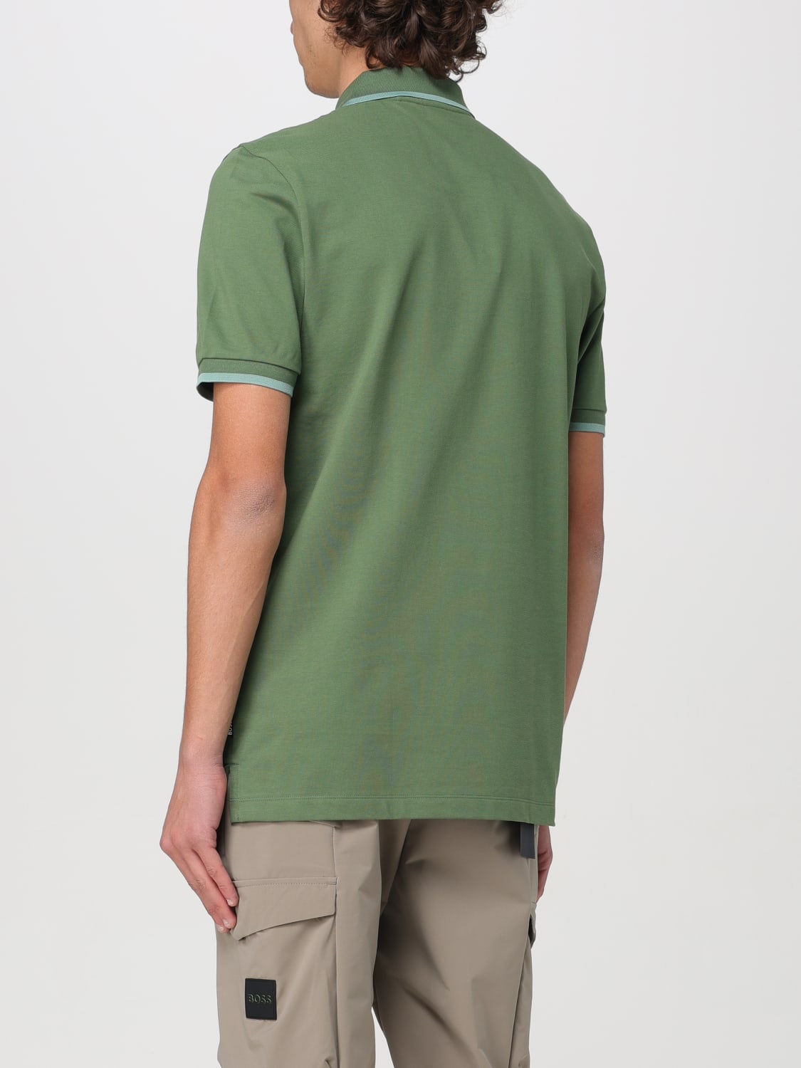 BOSS POLO SHIRT: Polo shirt men Boss, Grass Green - Img 2