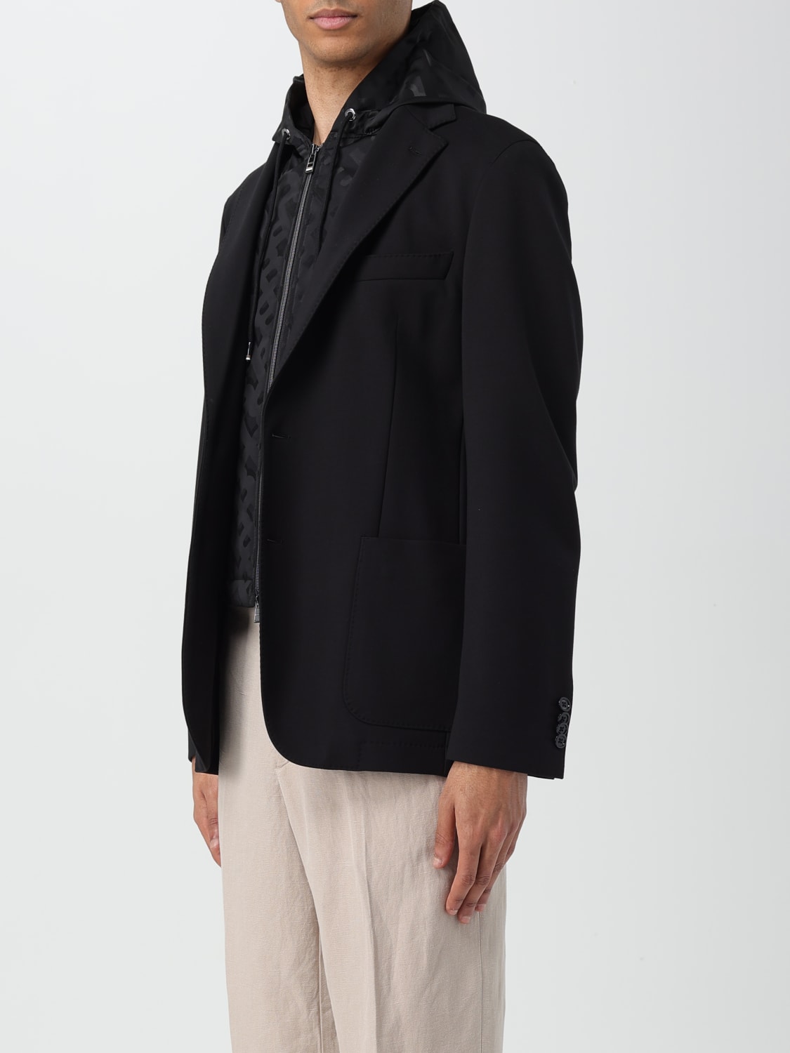 Boss Outlet: Blazer men - Black | Boss blazer 50509529 online at GIGLIO.COM