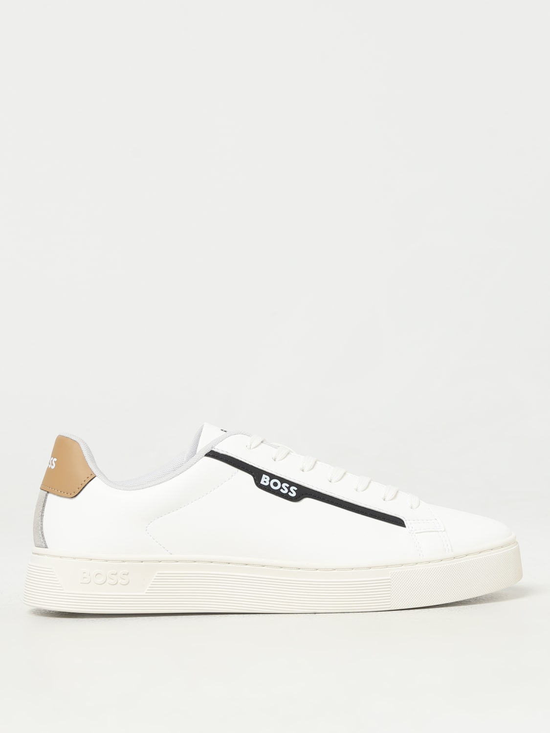 BOSS: Sneakers men - White | Boss sneakers 50502869 online at GIGLIO.COM