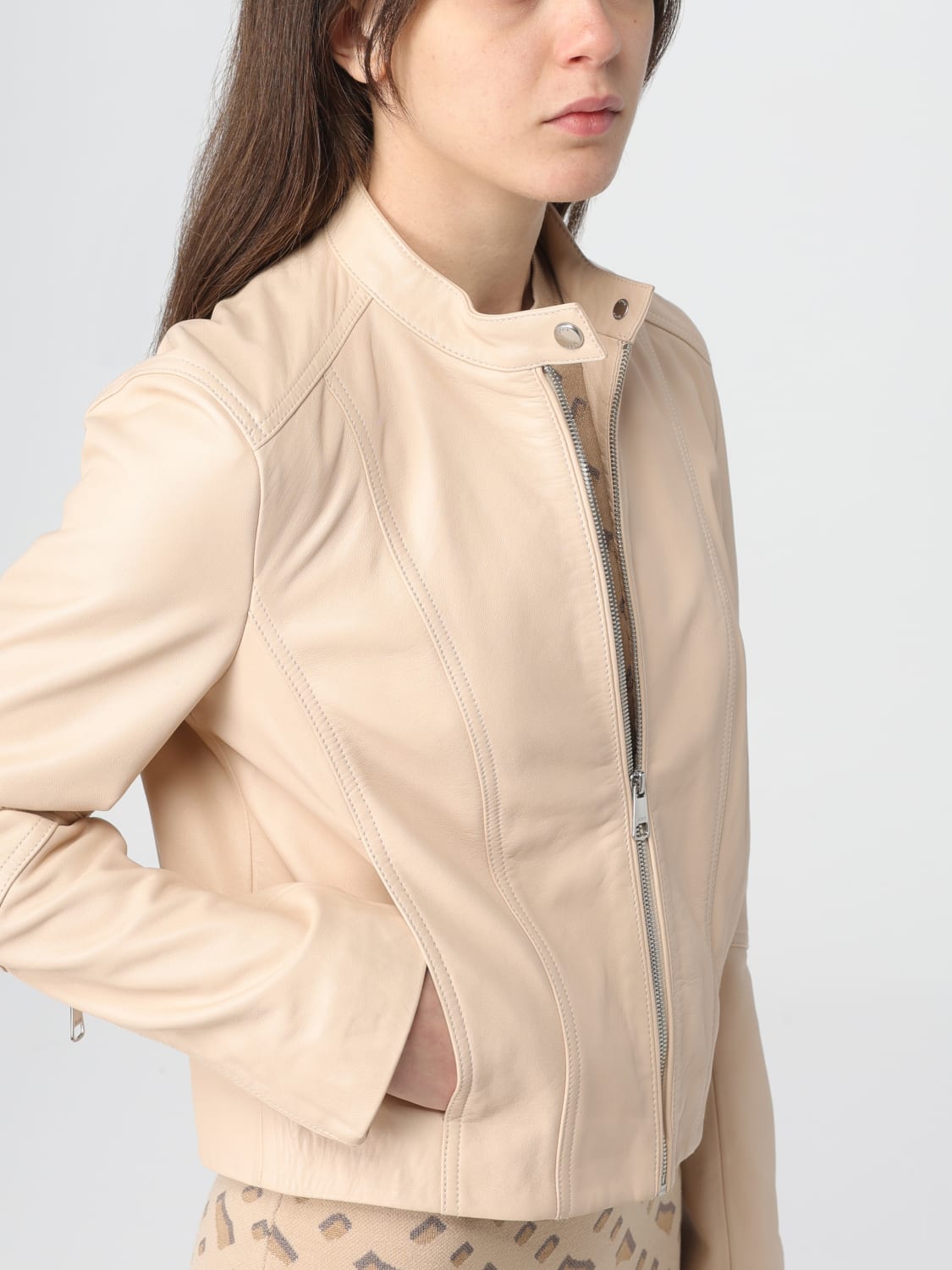 BOSS JACKET: Jacket woman Boss, Blush Pink - Img 5