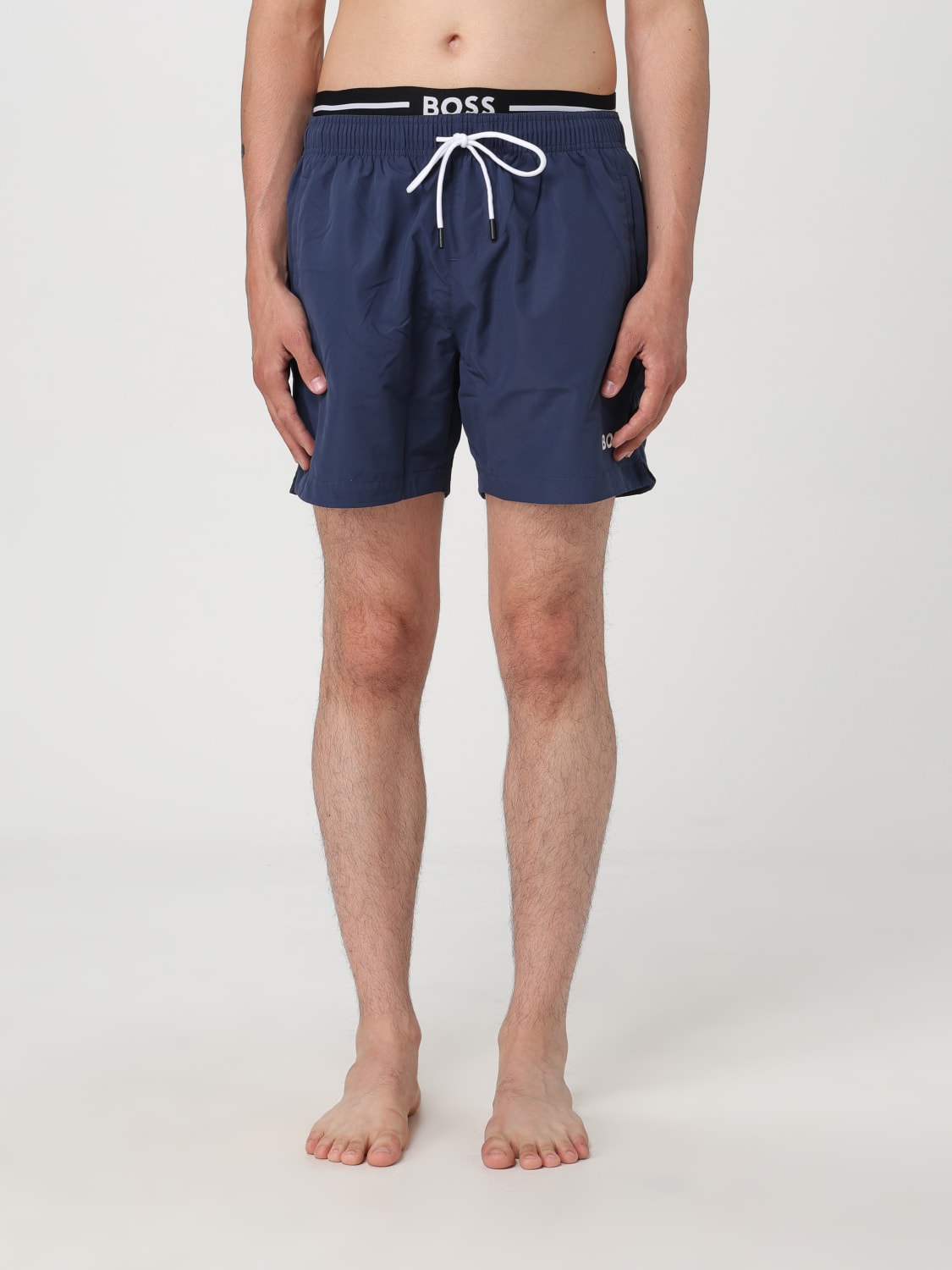 BOSS MAILLOT DE BAIN: Maillot de bain homme Boss, Bleu Marine - Img 1