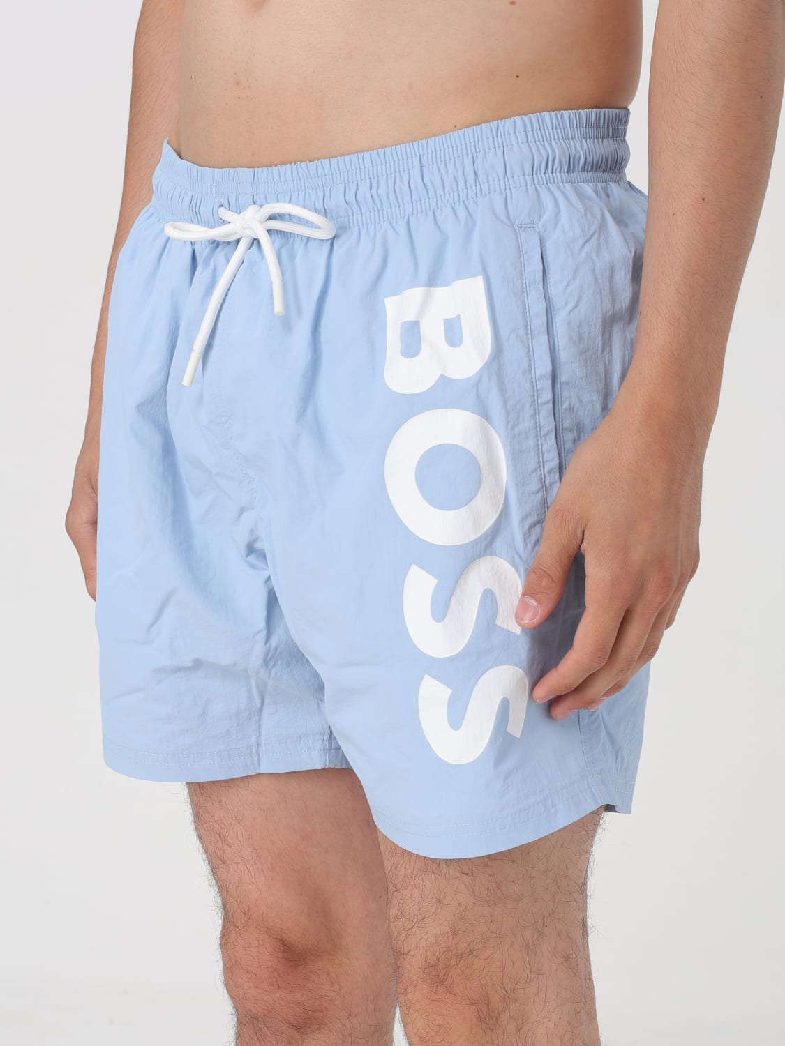 BOSS SWIMSUIT: Swimsuit men Boss, Gnawed Blue - Img 3