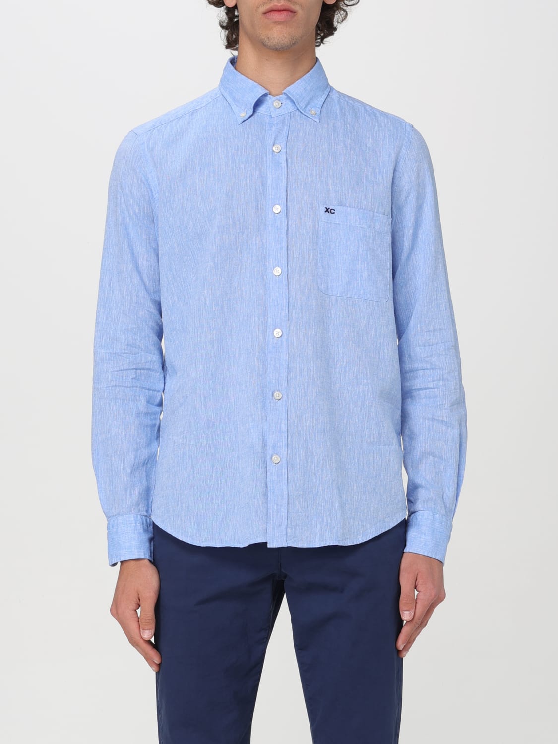 XC CHEMISE: Chemise homme XC, Bleu Ciel - Img 1