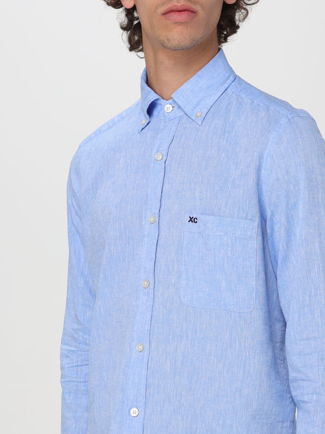 XC CHEMISE: Chemise homme XC, Bleu Ciel - Img 3