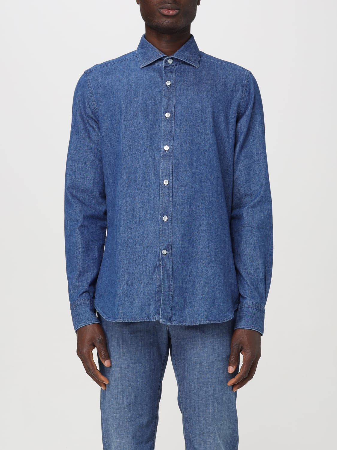 XC CHEMISE: Chemise homme XC, Denim - Img 1