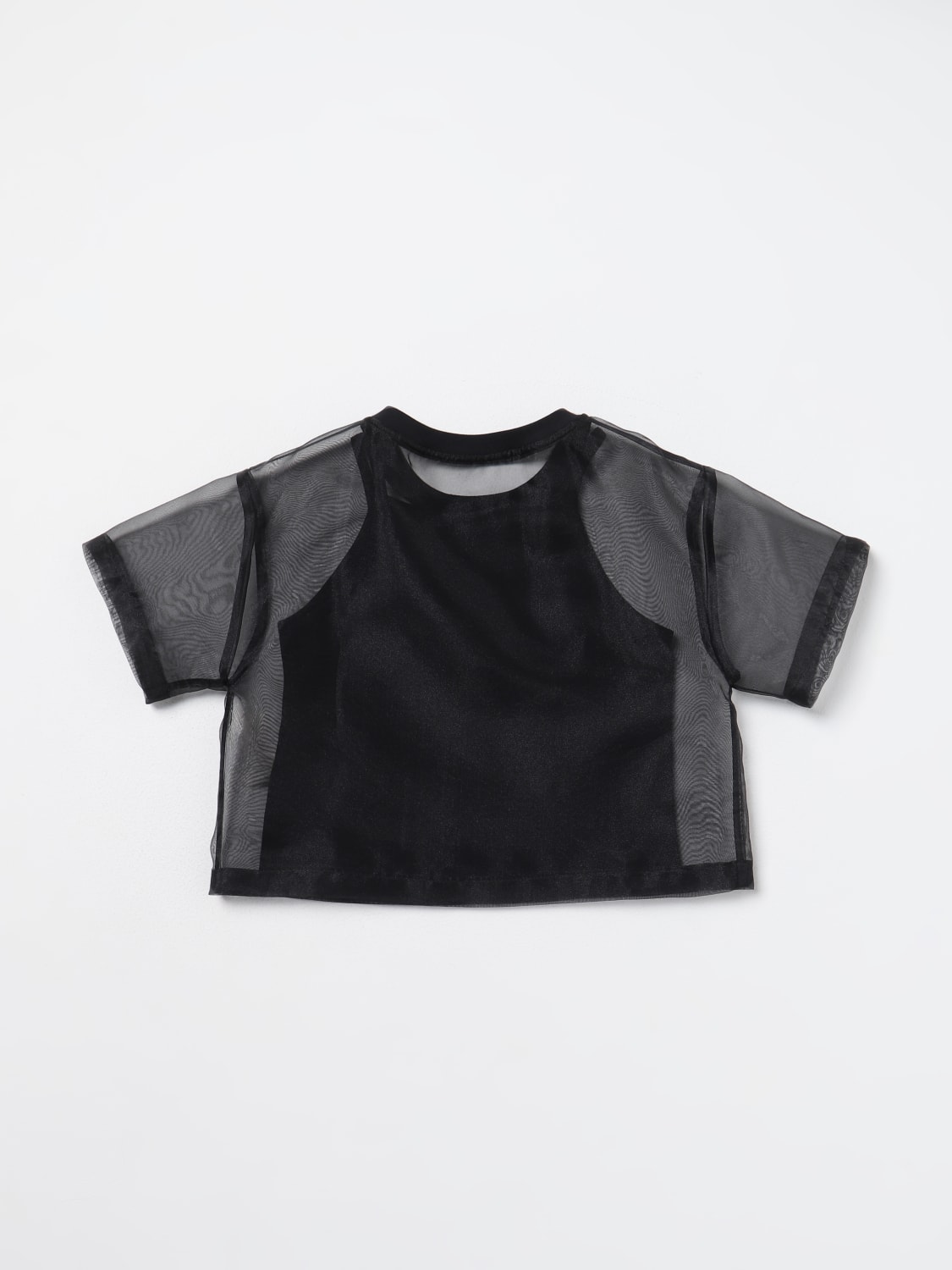 ELISABETTA FRANCHI LA MIA BAMBINA T-SHIRT: T-shirt kids Elisabetta Franchi La Mia Bambina, Black - Img 2