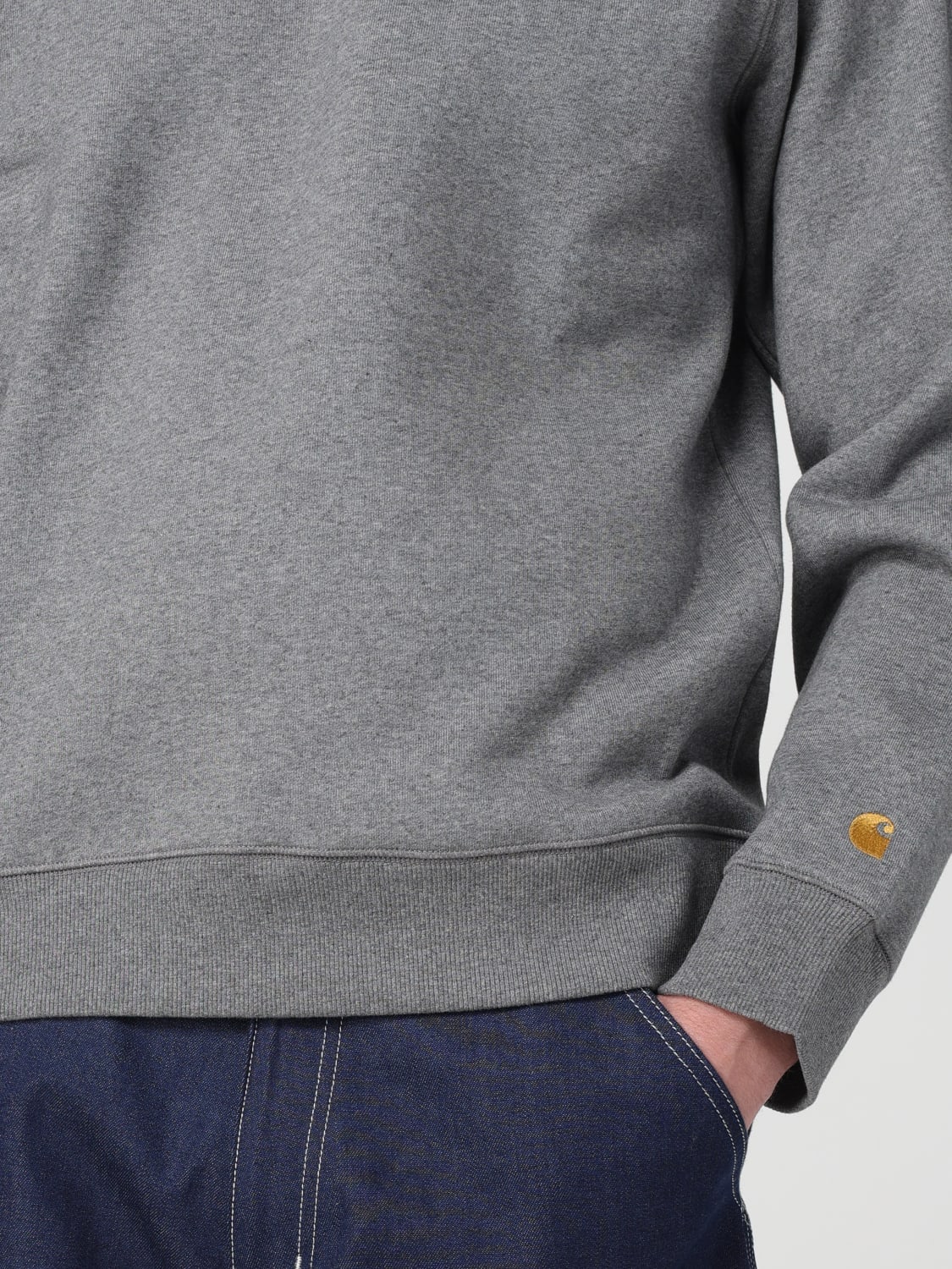 CARHARTT WIP SWEATSHIRT: Sweatshirt men Carhartt Wip, Grey - Img 3