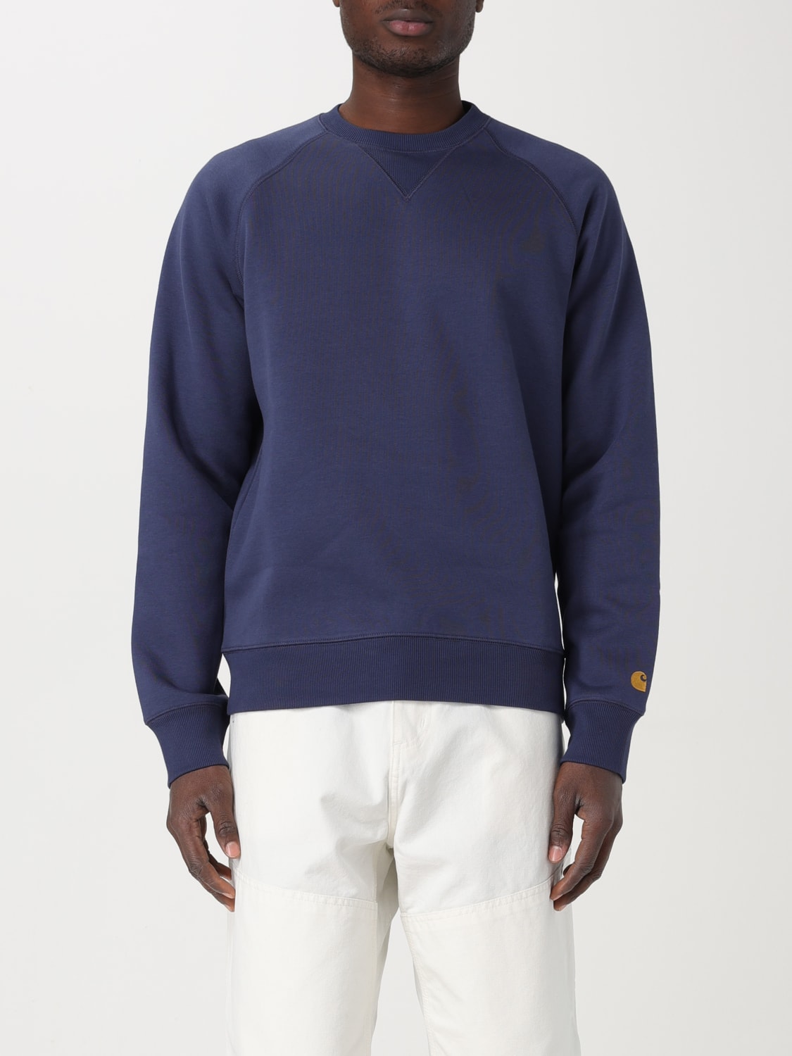 CARHARTT WIP SWEATSHIRT: Sweatshirt men Carhartt Wip, Navy - Img 1