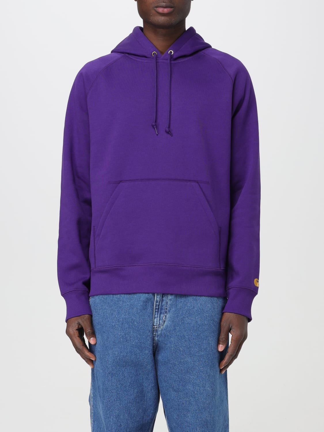 CARHARTT WIP SUDADERA: Sudadera hombre Carhartt Wip, Rosa - Img 1