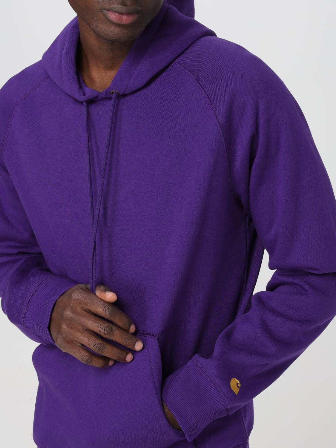 CARHARTT WIP SUDADERA: Sudadera hombre Carhartt Wip, Rosa - Img 4