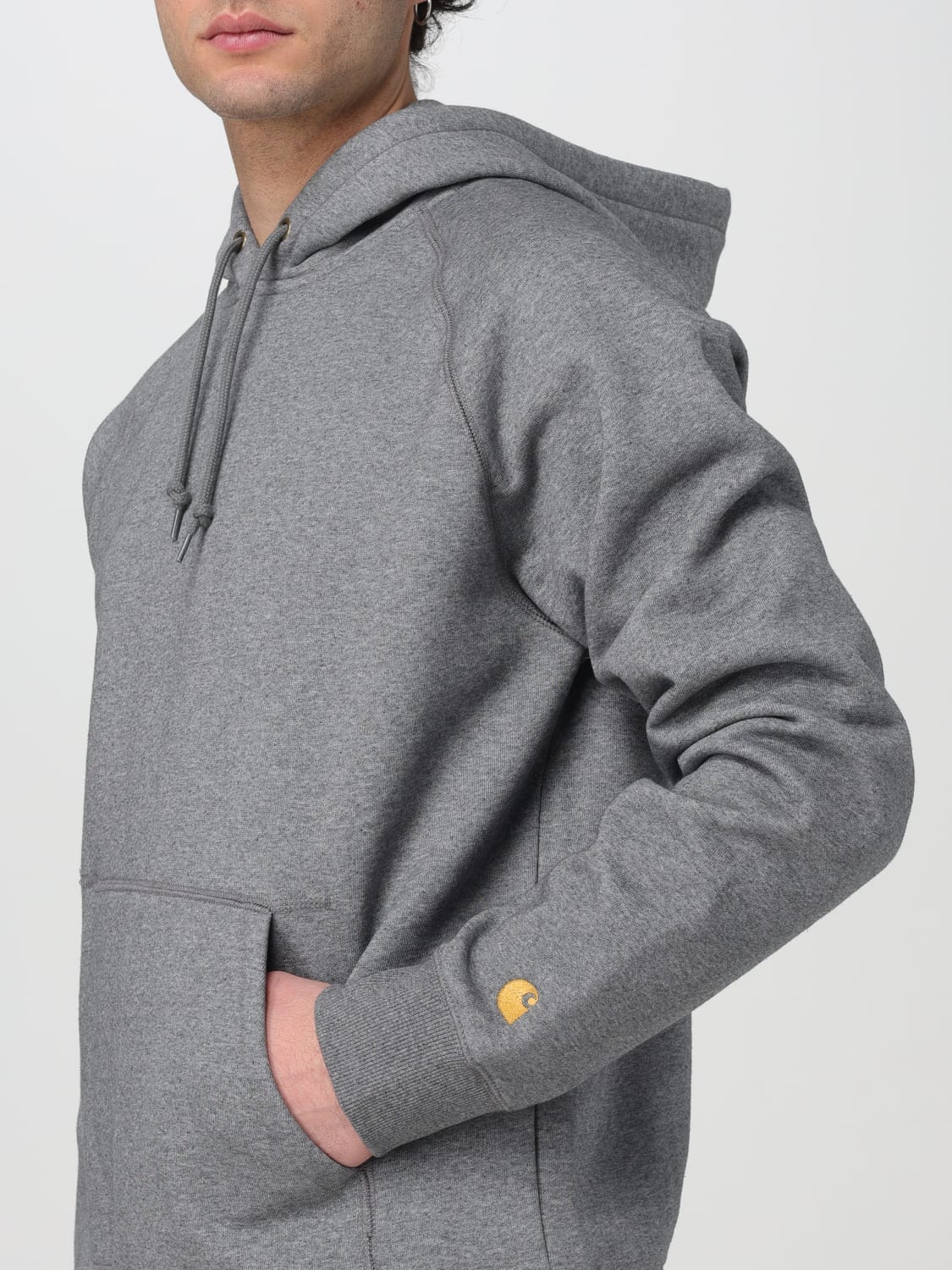 CARHARTT WIP SWEATSHIRT: Sweatshirt men Carhartt Wip, Grey - Img 4