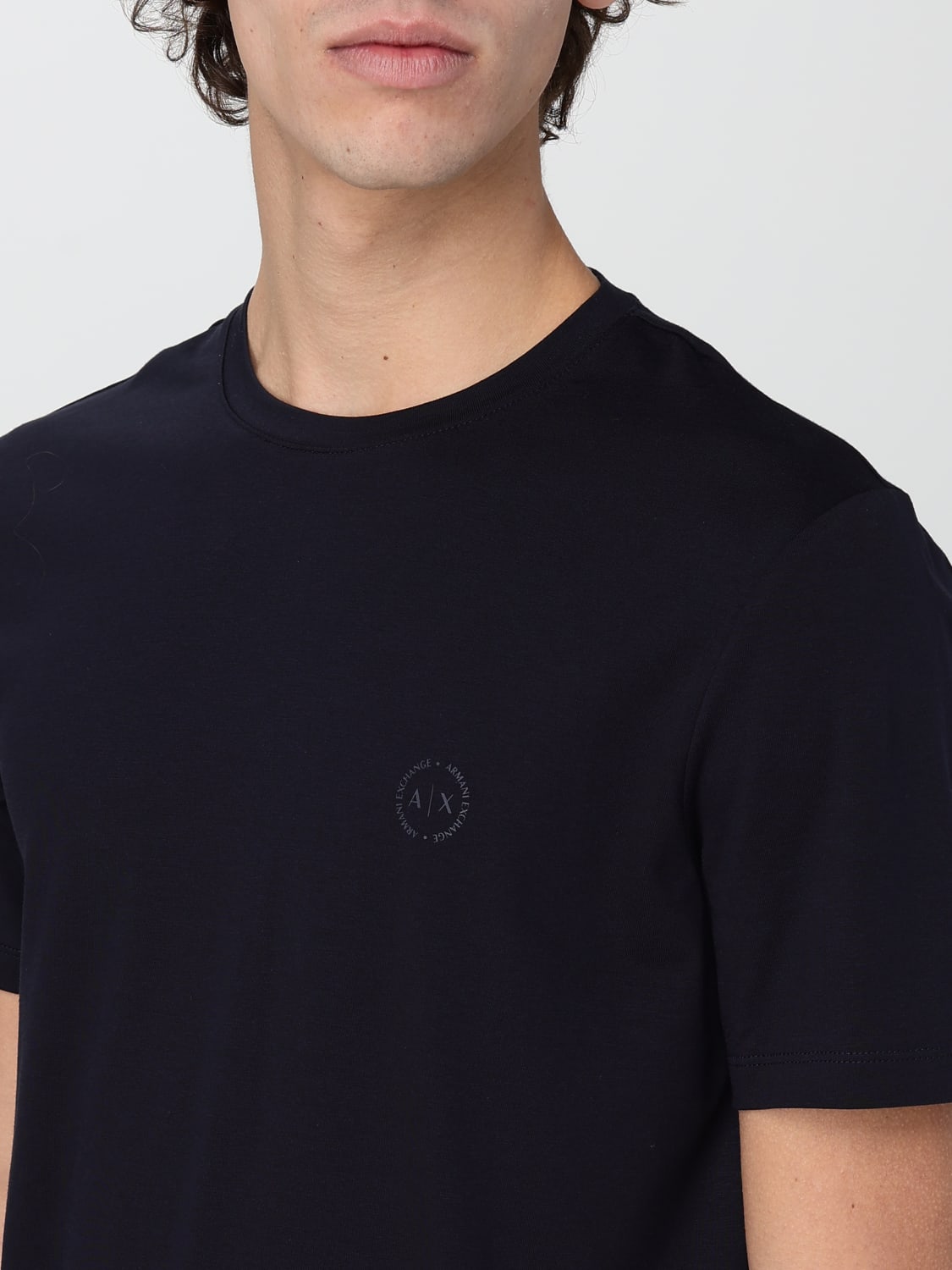 ARMANI EXCHANGE T-SHIRT: T-shirt men Armani Exchange, Blue - Img 3