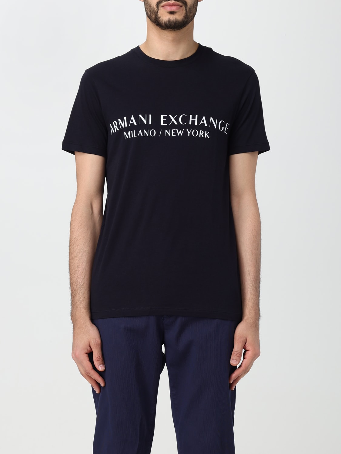 Giglio T-shirt di cotone Armani Exchange