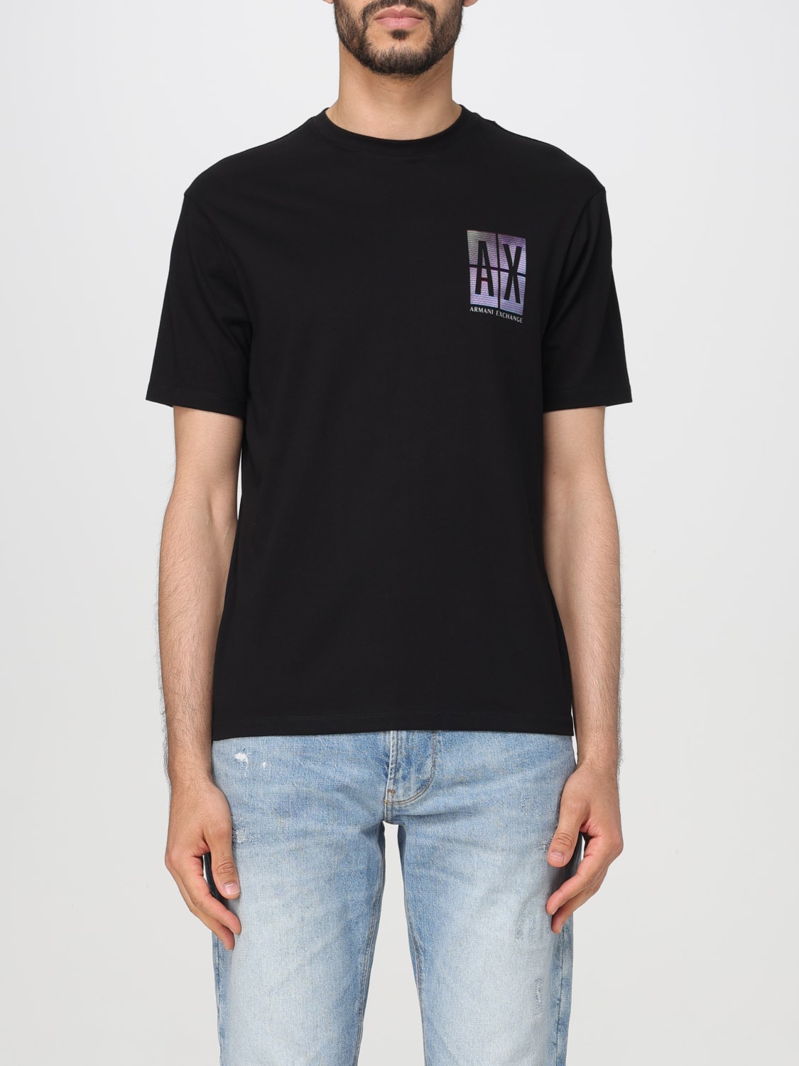 Giglio T-shirt di cotone Armani Exchange