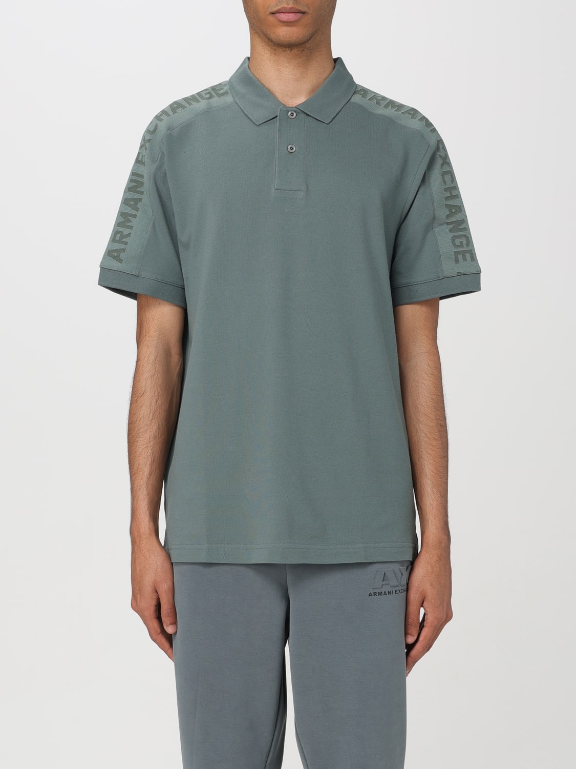 ARMANI EXCHANGE POLO: Polo homme Armani Exchange, Vert - Img 1