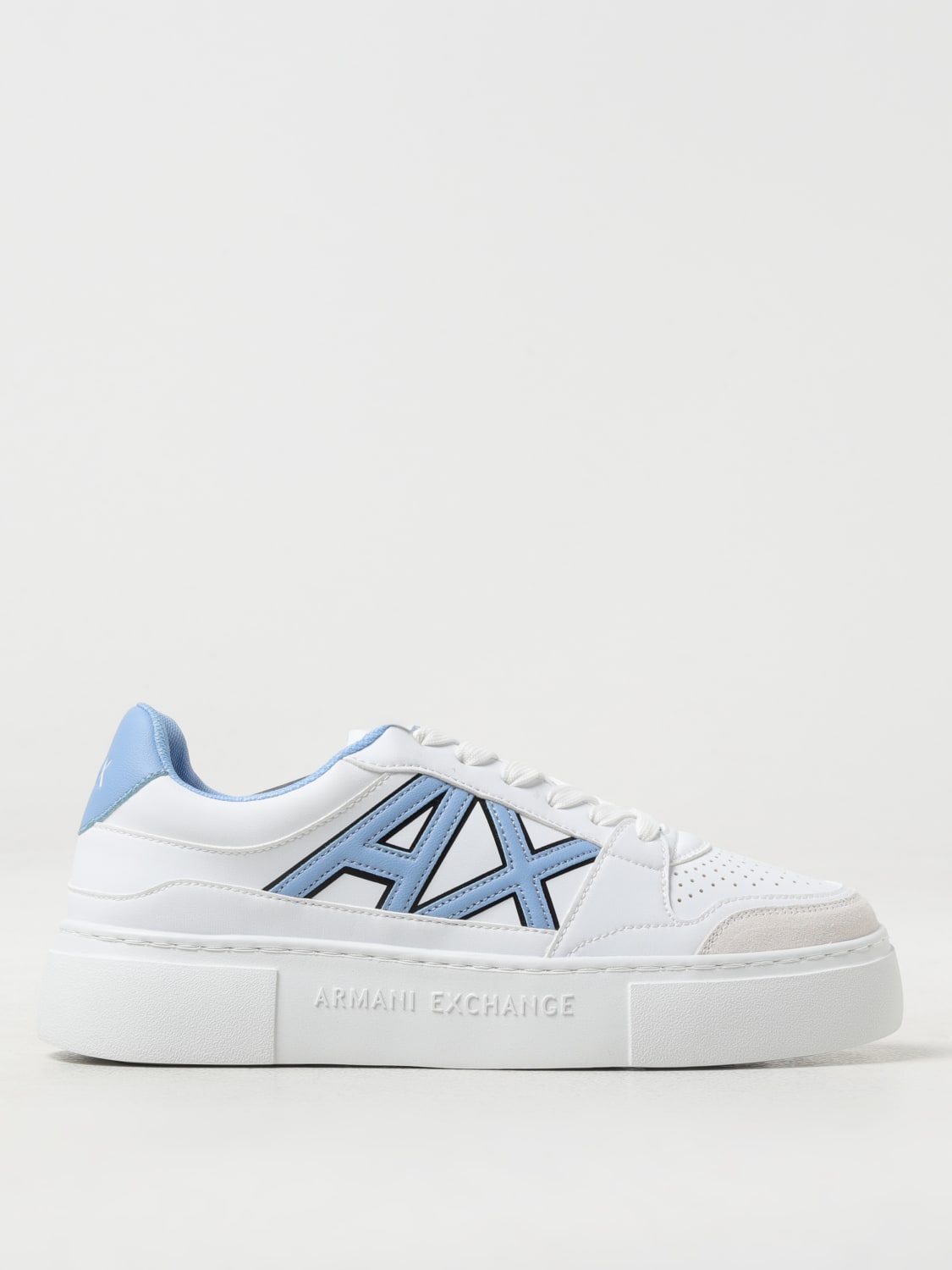 Armani blue sneakers best sale