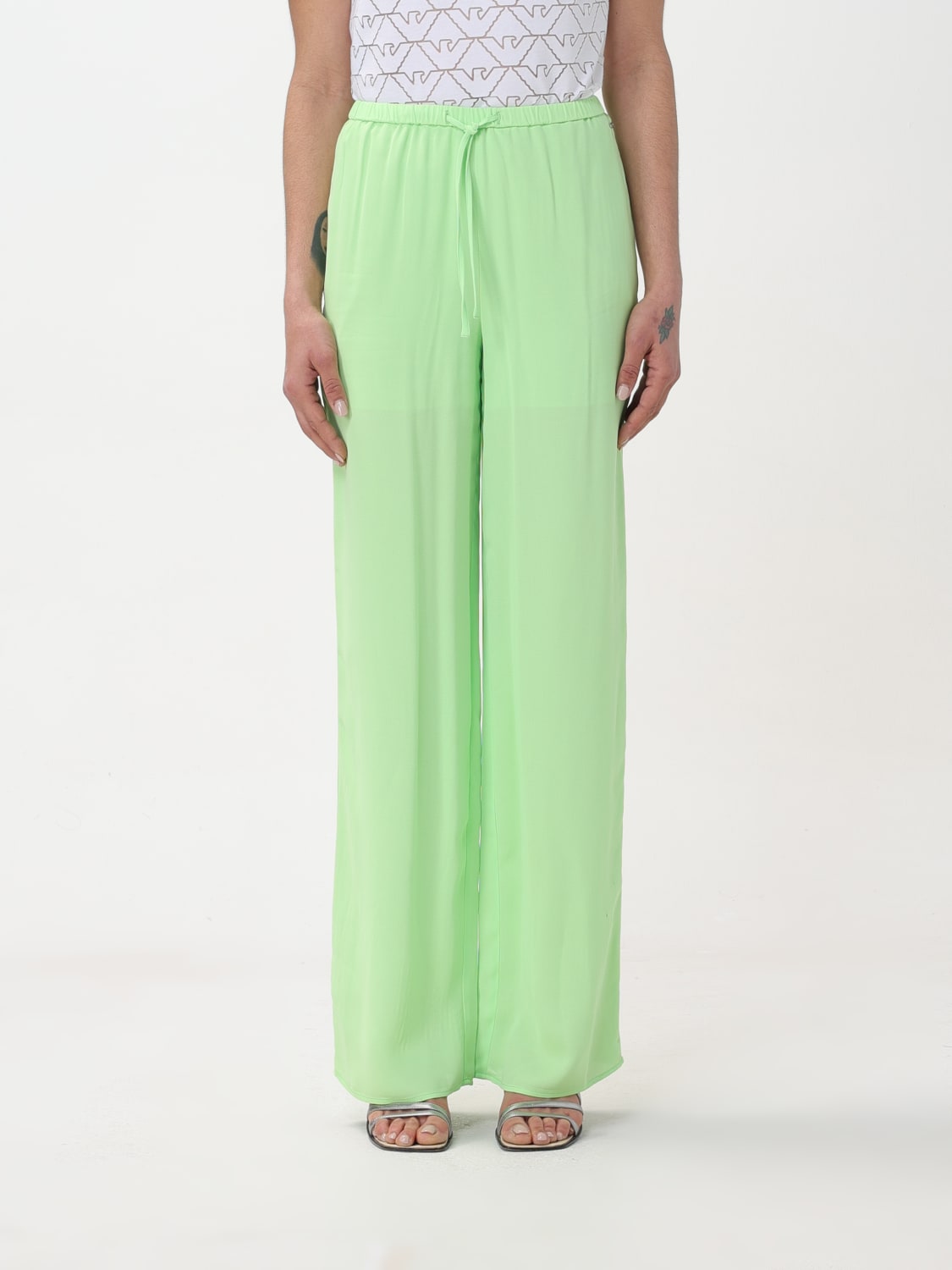 パンツ ARMANI EXCHANGE Woman Pants Green 3DYP16YN5QZ 1889 Armani Exchange Outlet: Pants woman - Green | Armani