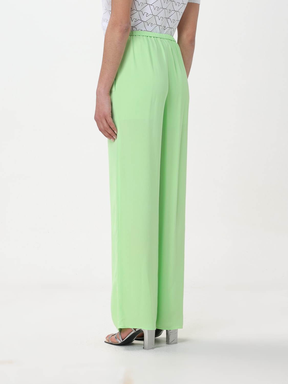 Outlet de Armani Exchange: Pantalón mujer , Verde | Pantalón