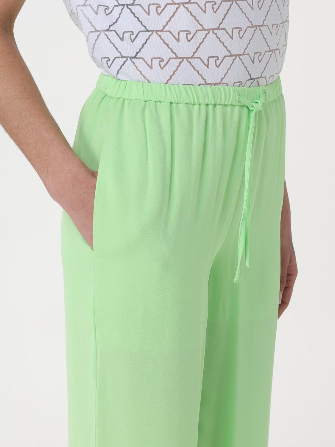 パンツ ARMANI EXCHANGE Woman Pants Green 3DYP16YN5QZ 1889 Armani Exchange Outlet: Pants woman - Green | Armani