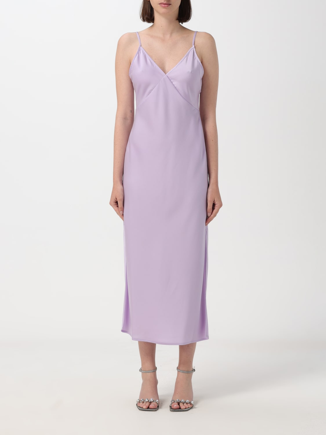 ARMANI EXCHANGE: Dress woman - Lilac | Armani Exchange dress 8NYA59YNZ5Z  online at GIGLIO.COM