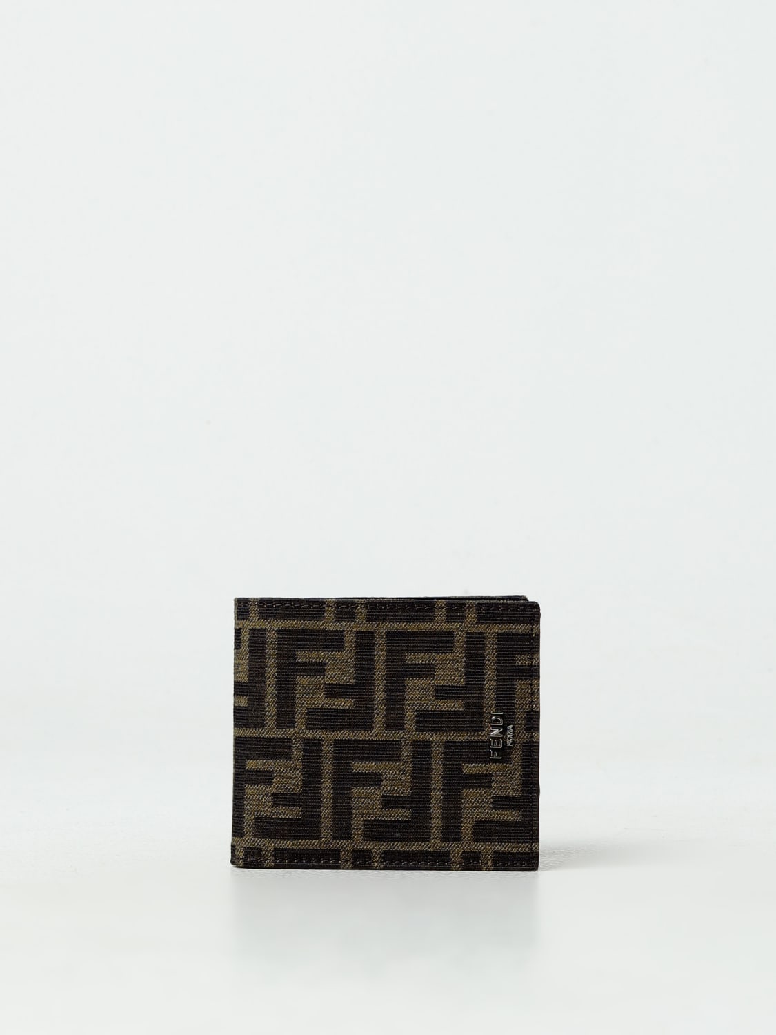 FENDI WALLET: Wallet men Fendi, Brown - Img 1