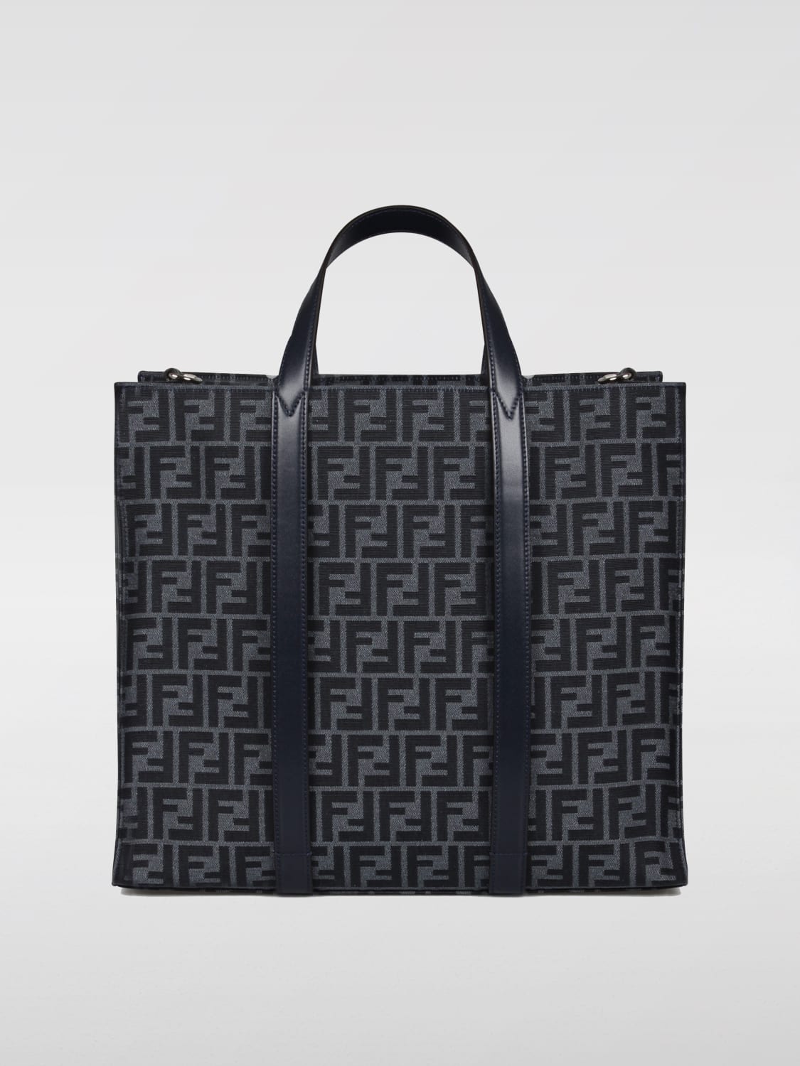 Giglio Borsa Fendi in tessuto FF jacquard