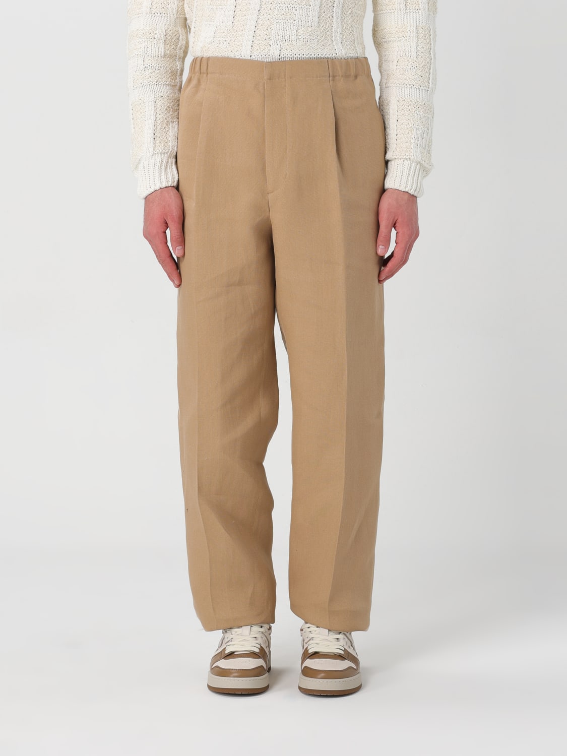 FENDI HOSE: Hose herren Fendi, Tabak - Img 1