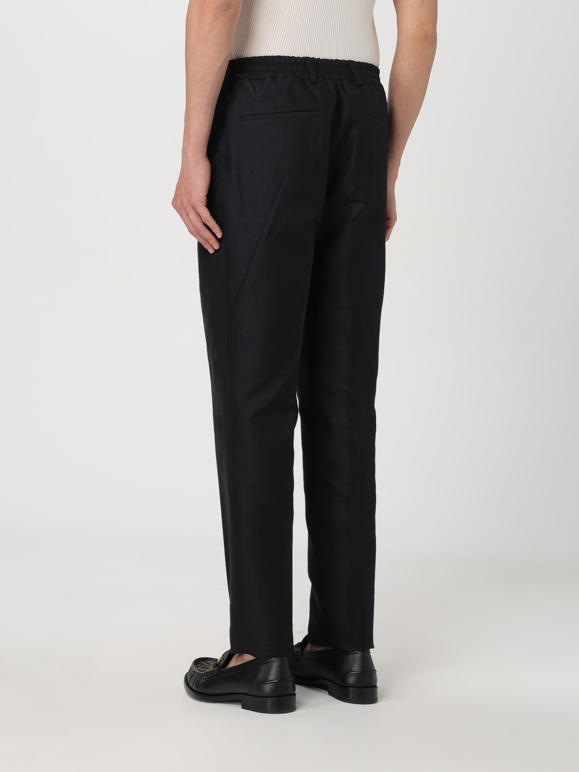 FENDI HOSE: Hose herren Fendi, Schwarz - Img 3