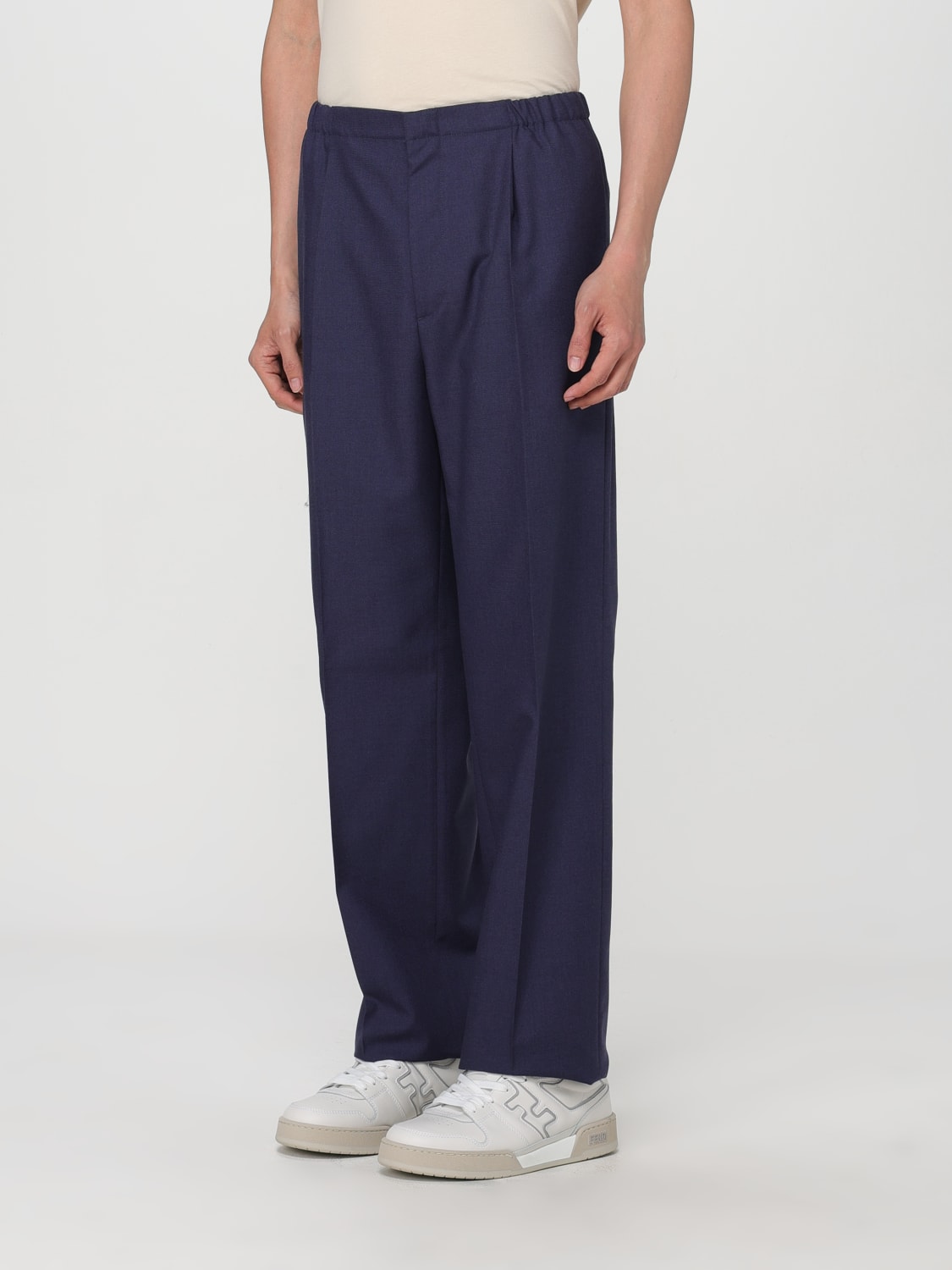 FENDI HOSE: Hose herren Fendi, Blau - Img 4