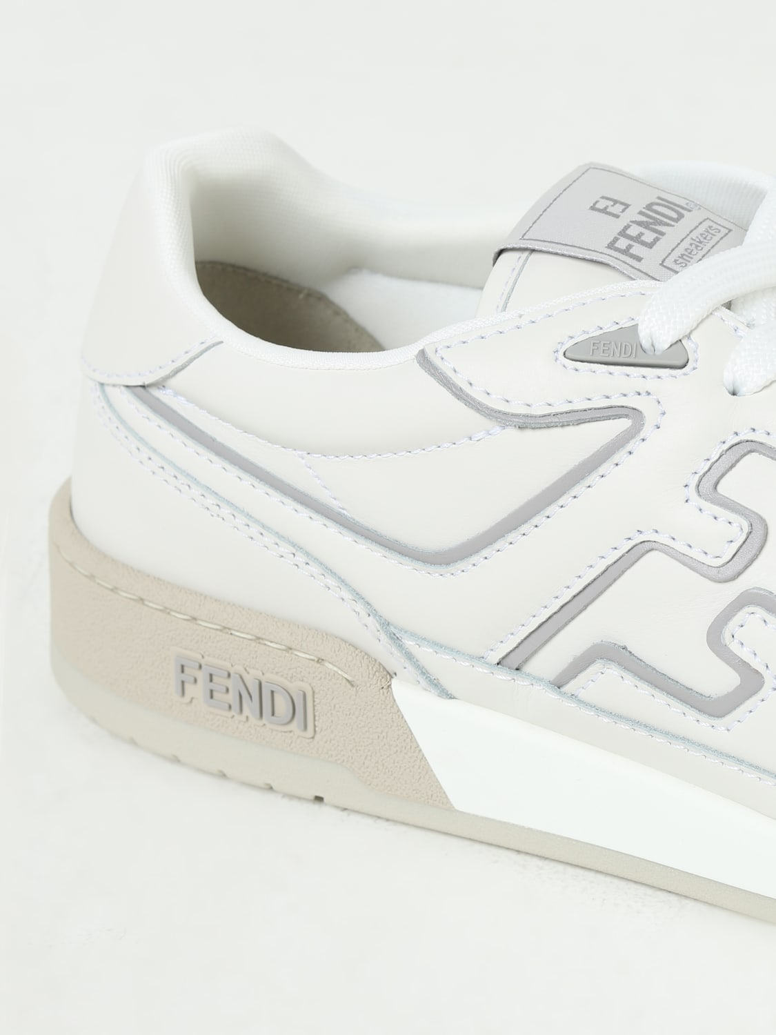 FENDI: Sneakers men - White | Fendi sneakers 7E1643AOMN