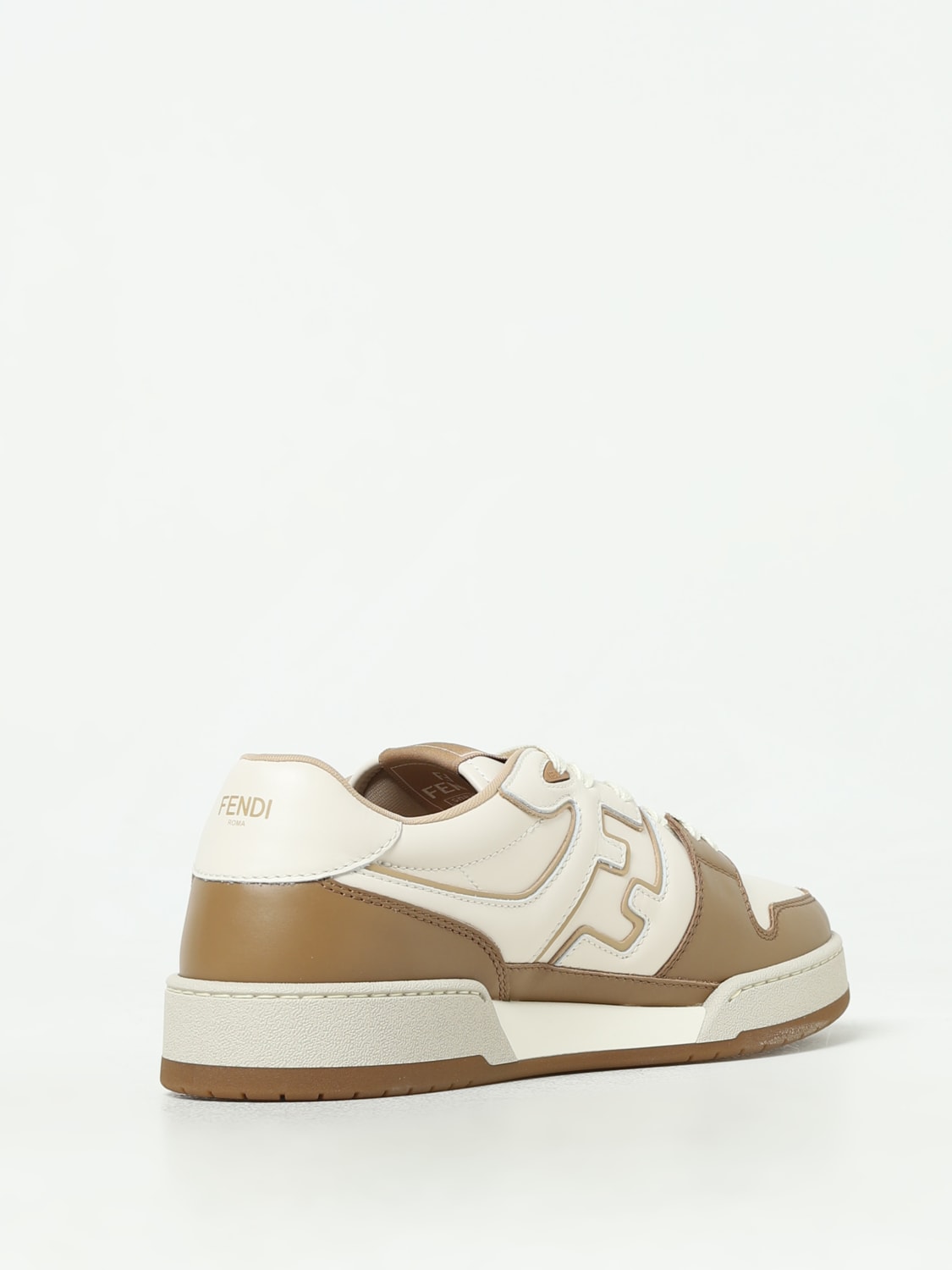 FENDI SNEAKERS: Sneakers men Fendi, Beige - Img 3