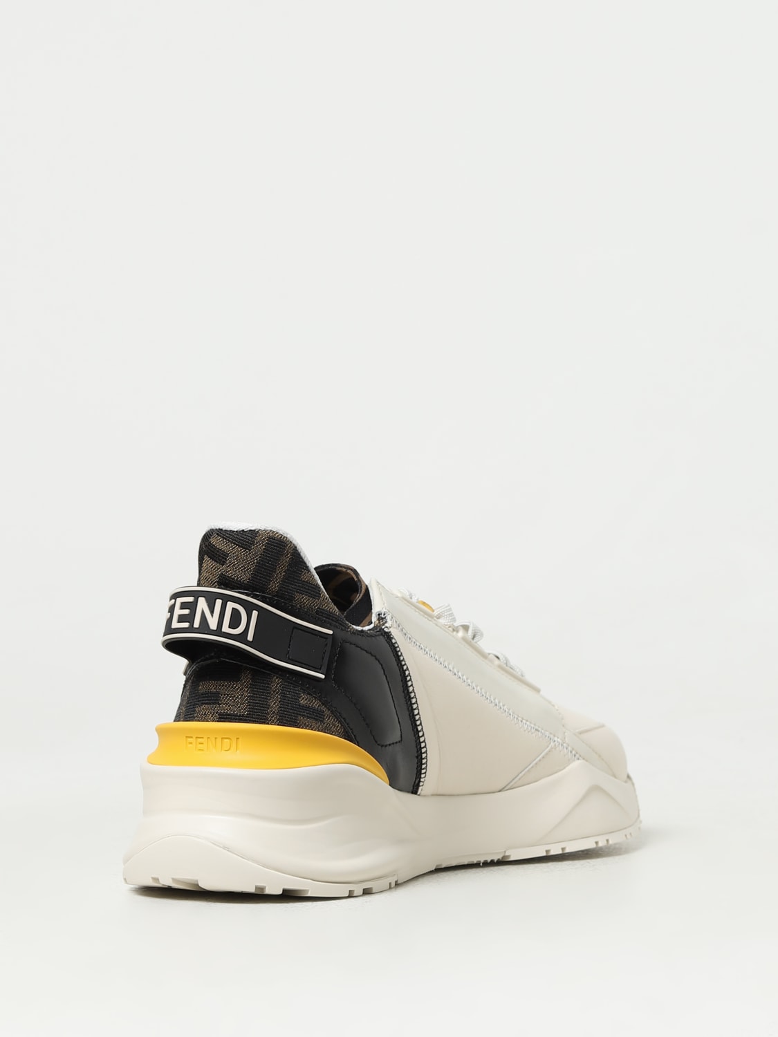 FENDI SNEAKERS: Sneakers men Fendi, White - Img 3