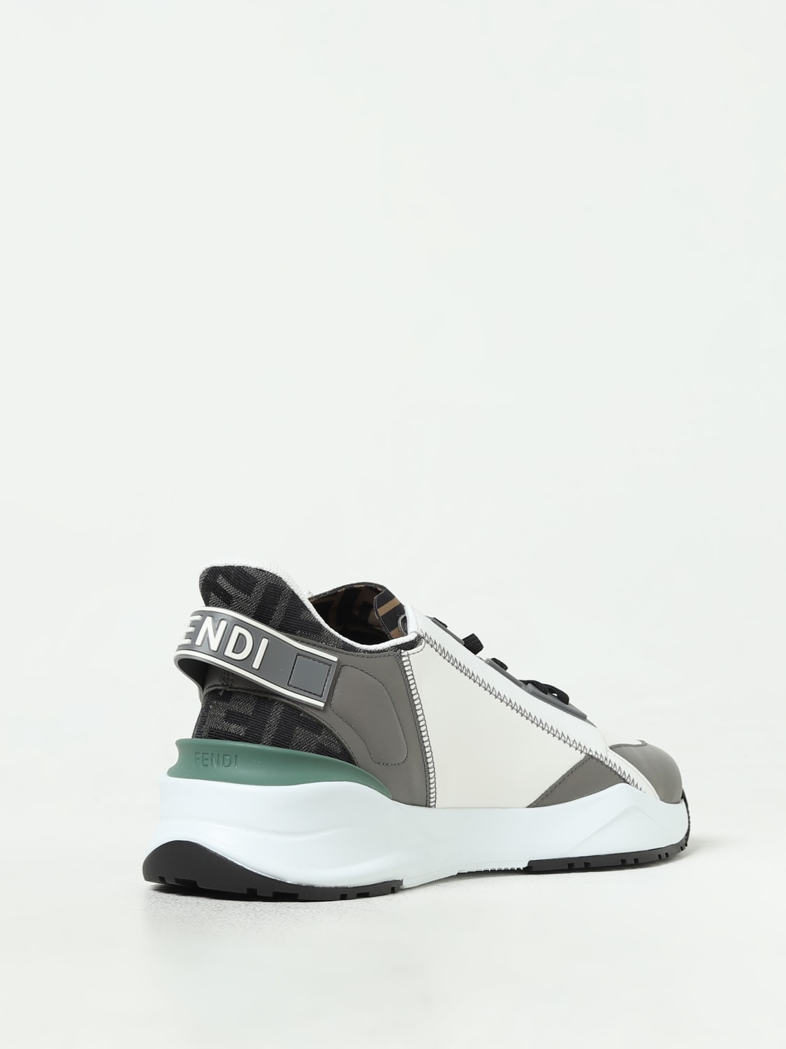 FENDI SNEAKERS: Sneakers men Fendi, Grey - Img 3
