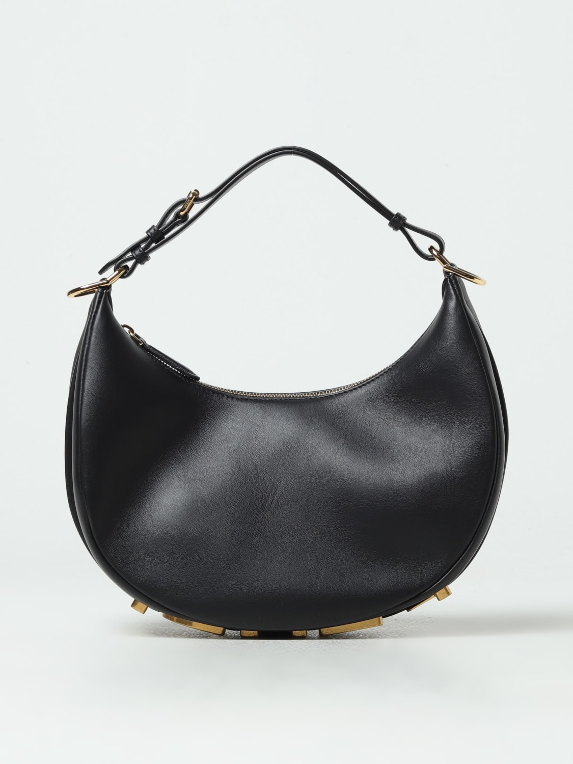 FENDI SCHULTERTASCHE: Schultertasche damen Fendi, Schwarz - Img 1